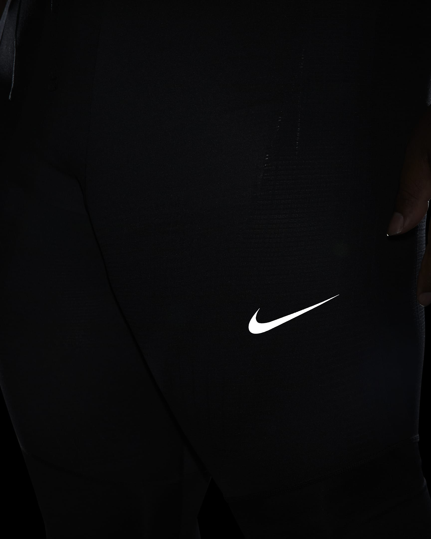 Nike Phenom Dri-FIT-løbetights til mænd - sort