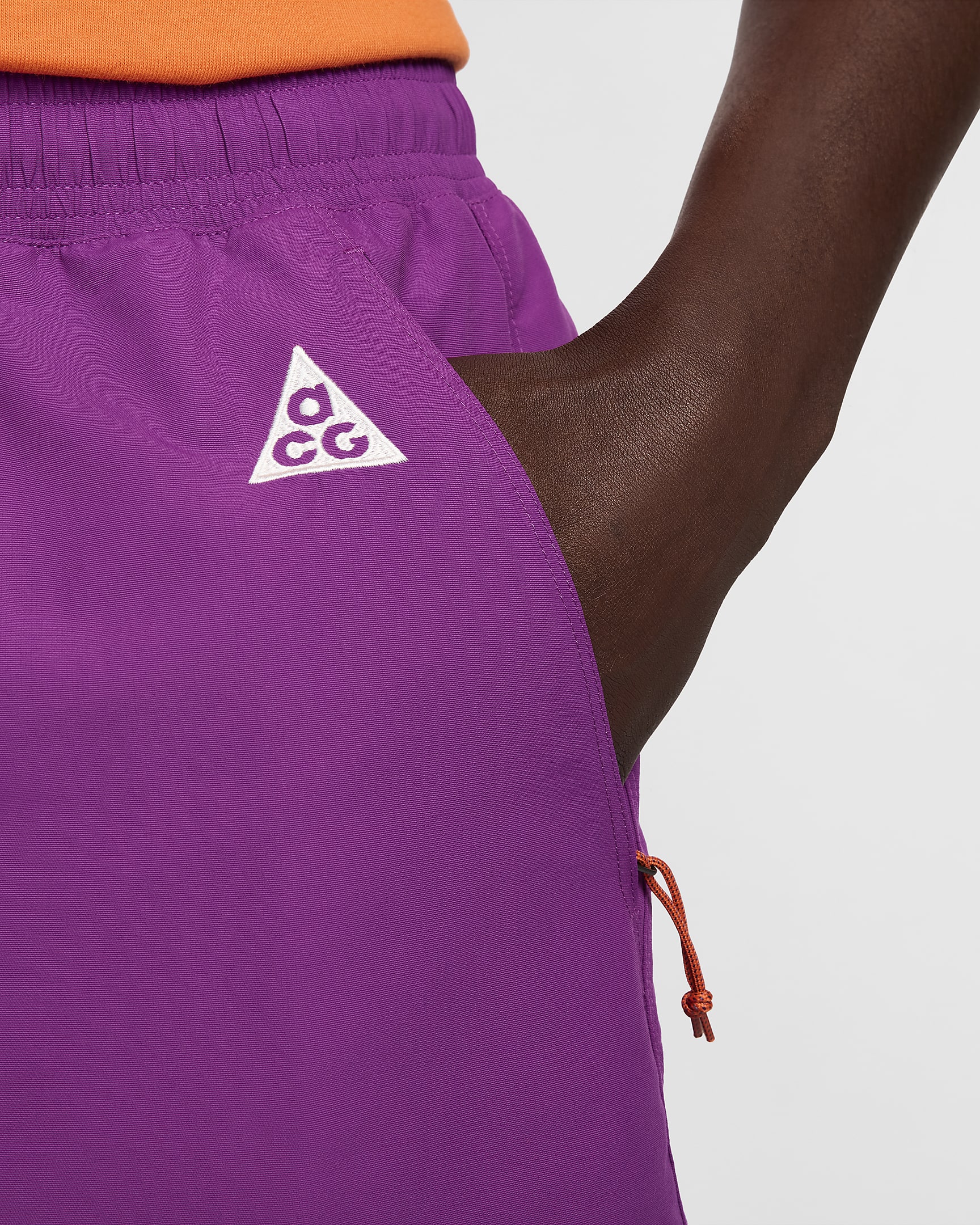 Shorts Nike ACG "Reservoir Goat" – Uomo - Bold Berry/Safety Orange/Dark Raisin/Summit White