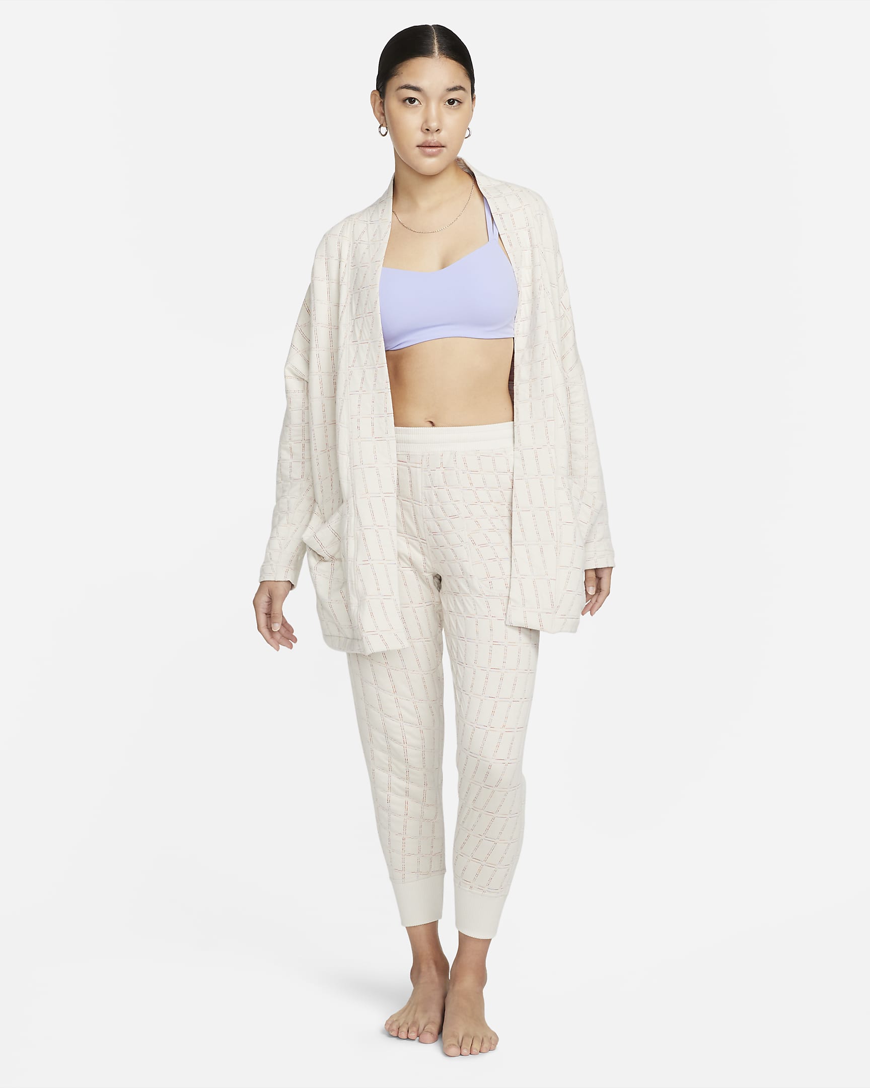 Nike Yoga ThermaFIT Luxe Women's Jacquard Top. Nike SE