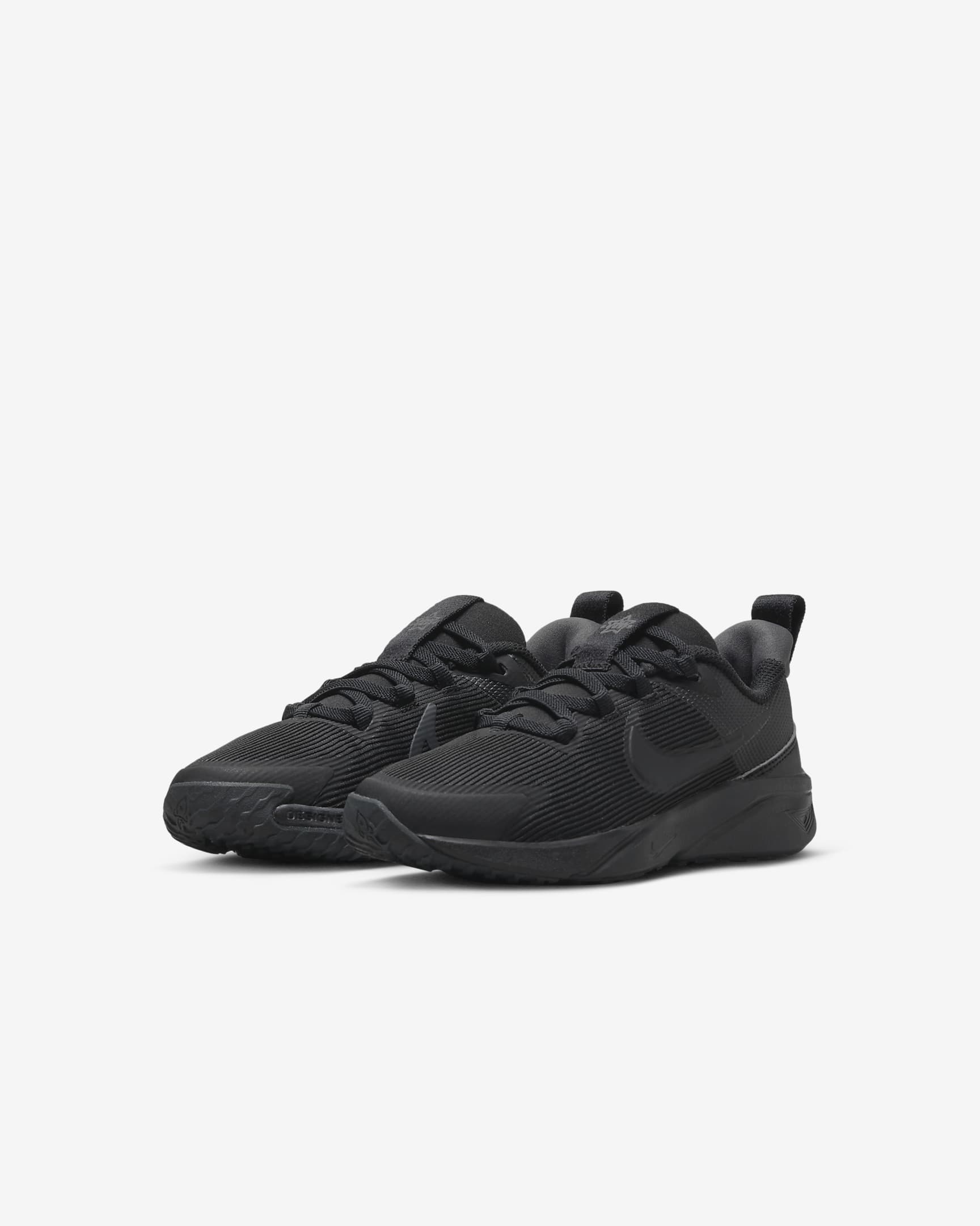 Nike Star Runner 4 Younger Kids' Shoes - Black/Black/Anthracite/Black