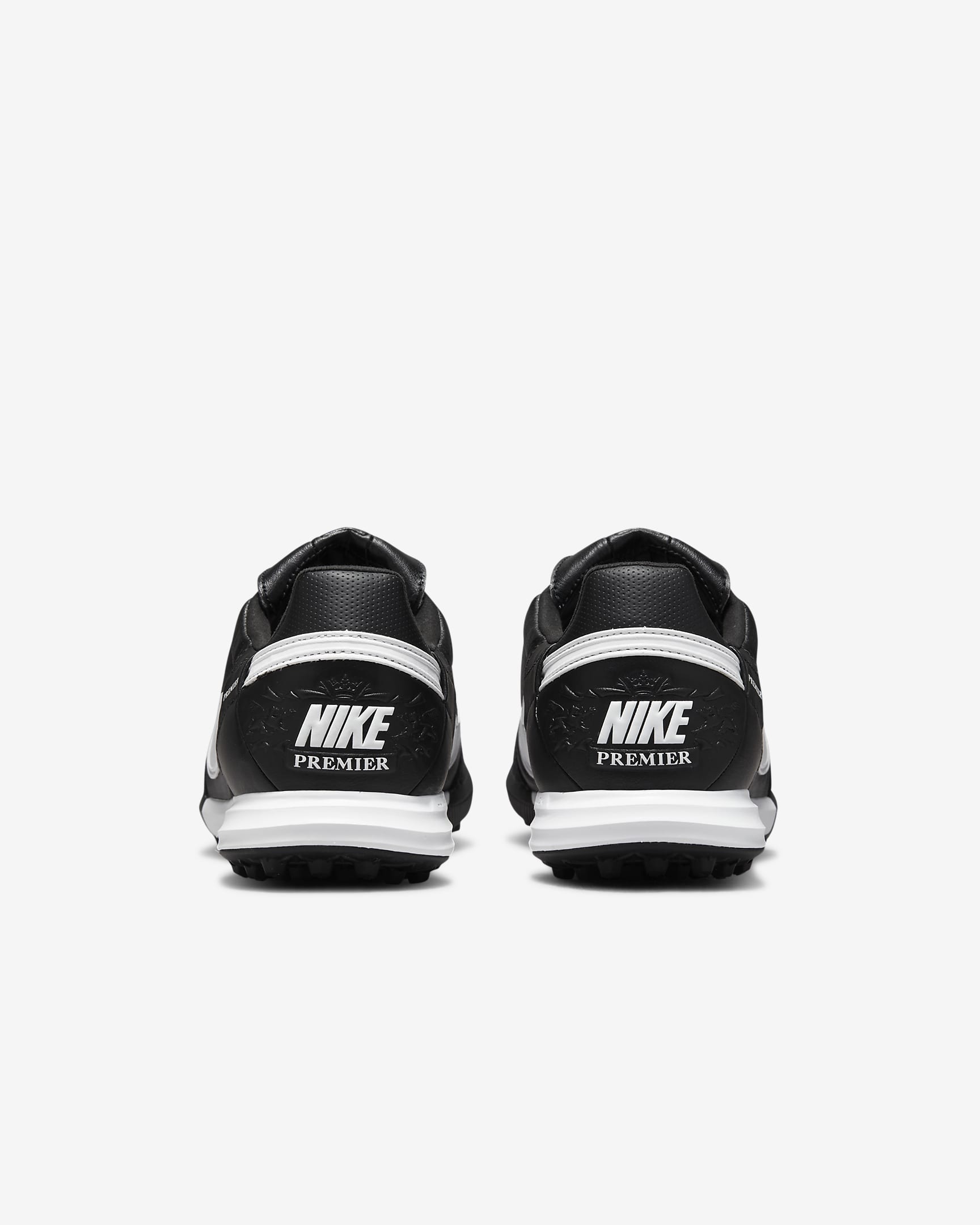 Nike Premier 3 TF Low-Top Football Shoes - Black/White