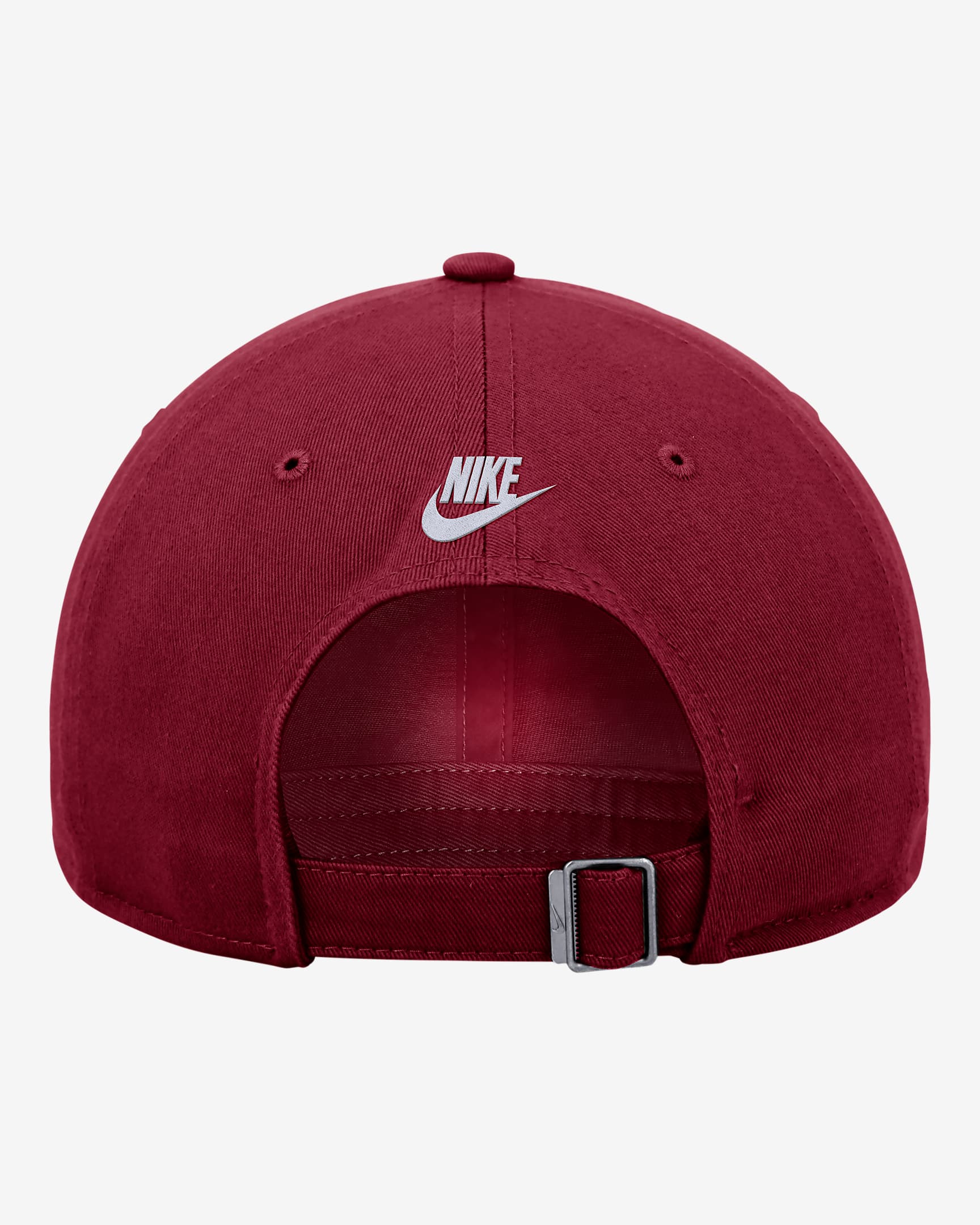 Oklahoma Logo Nike College Adjustable Cap - Team Crimson