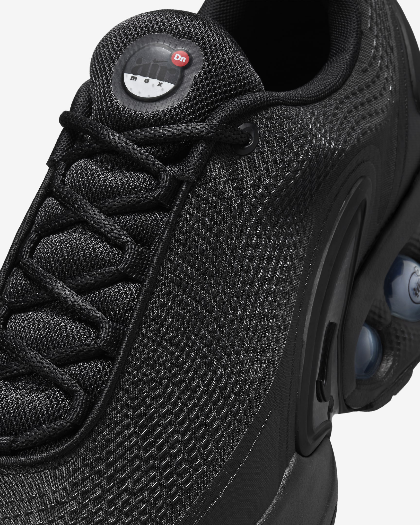 Nike Air Max Dn Shoes - Black/Black/Metallic Dark Grey/Black