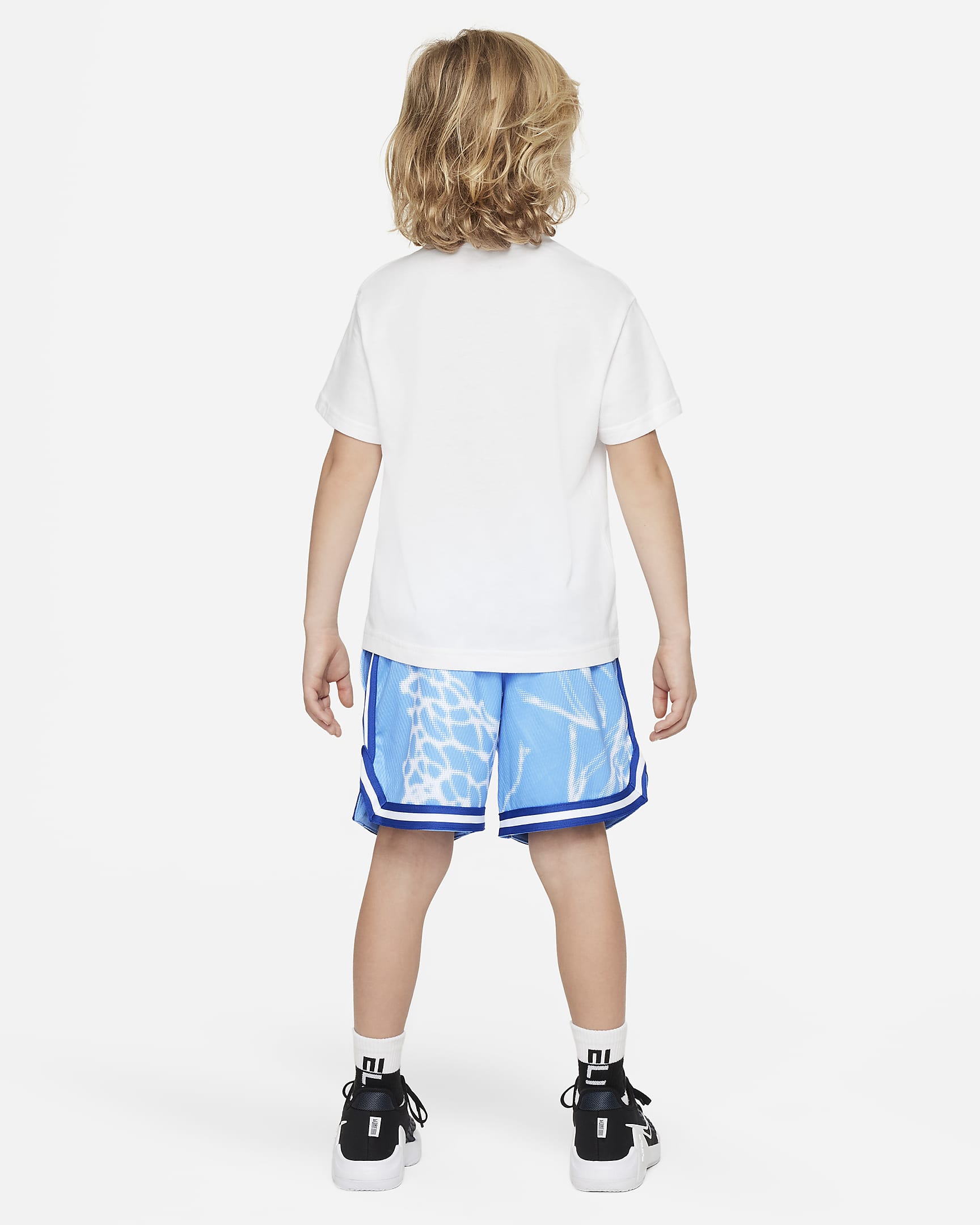 Nike Culture of Basketball Little Kids' Dri-FIT Mesh Shorts Set. Nike.com