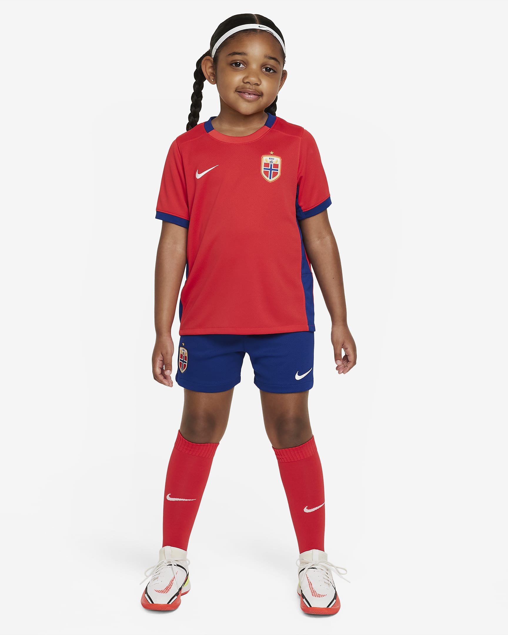 Norway 2023 Stadium Home Younger Kids' Nike Dri-FIT 3-Piece Kit. Nike ZA