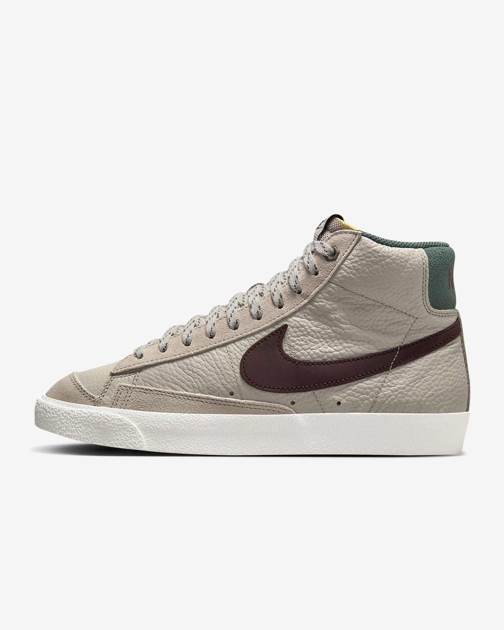 Nike Blazer Mid '77 Men's Shoes - Cream II/Vintage Green/Sail/Earth