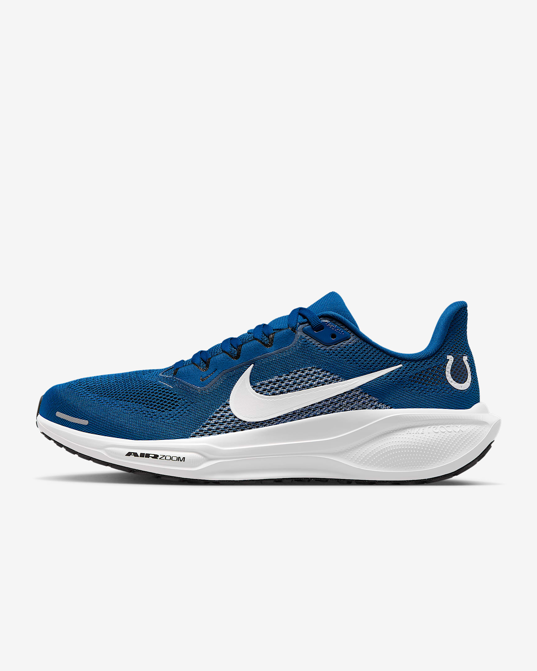 Indianapolis Colts Pegasus 41 Men's Nike NFL Road Running Shoes - Gym Blue/White/Black