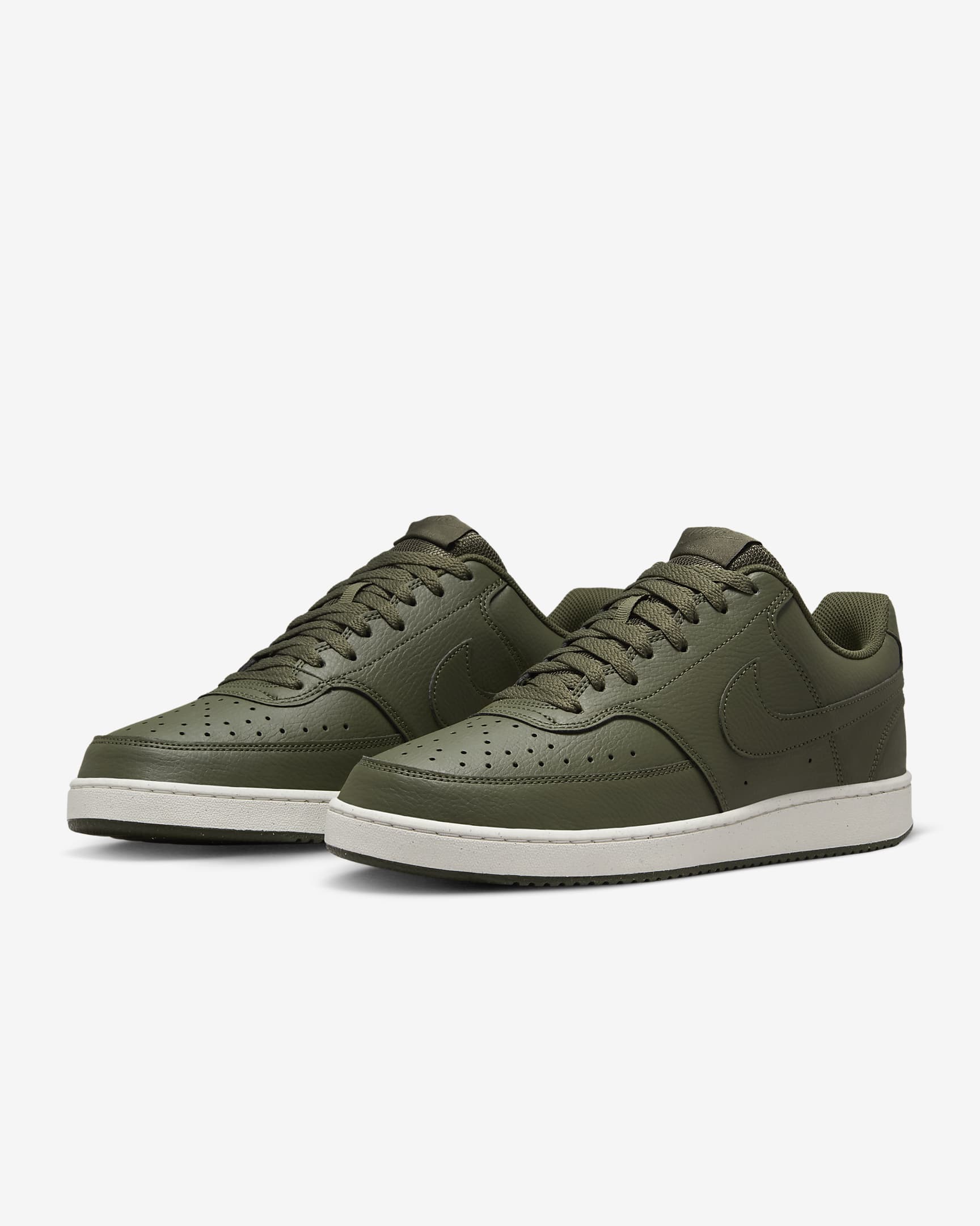 Nike Court Vision Low Next Nature Men's Shoes - Cargo Khaki/Sail/Cargo Khaki