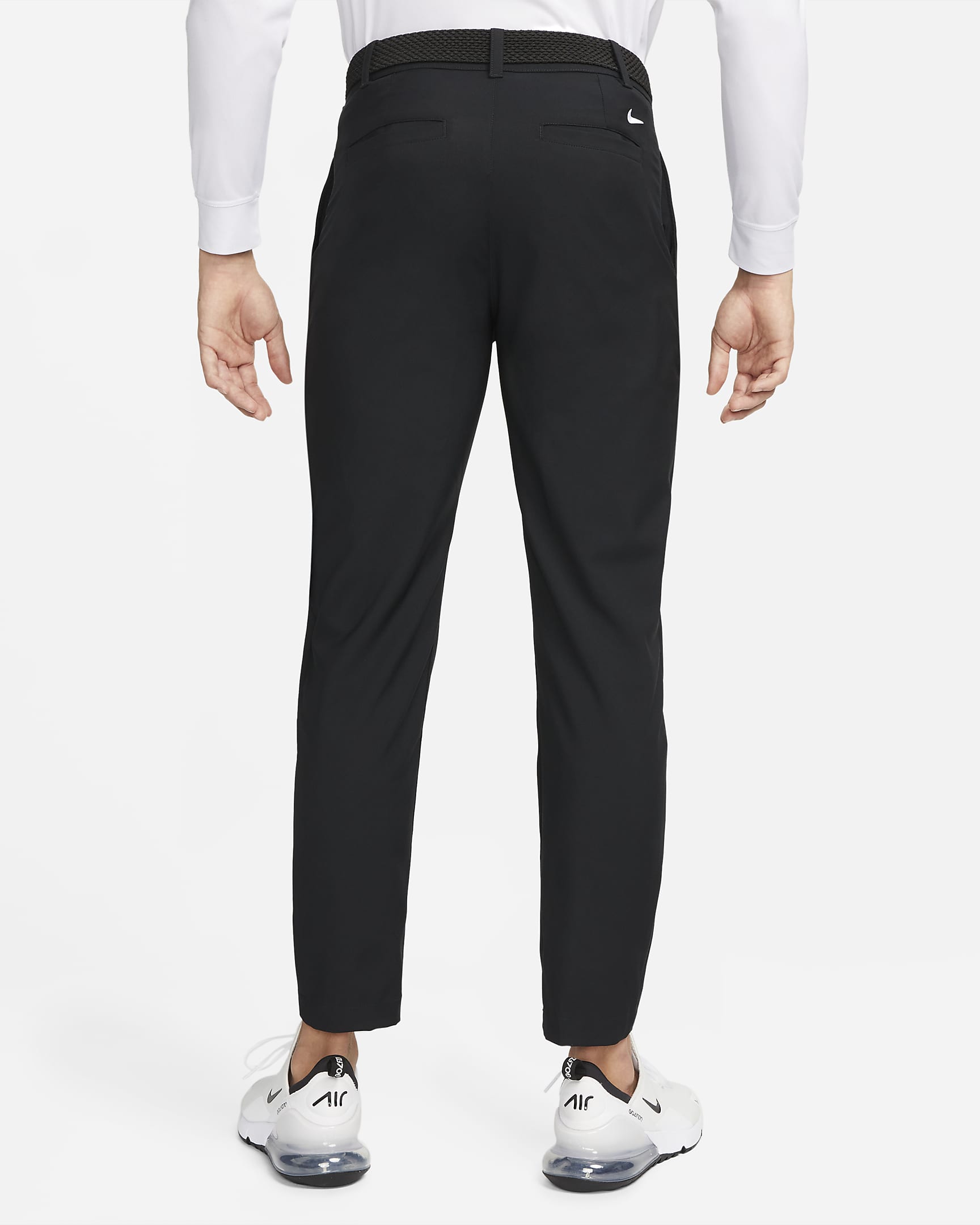 Pantaloni da golf Nike Dri-FIT Victory – Uomo - Nero/Bianco