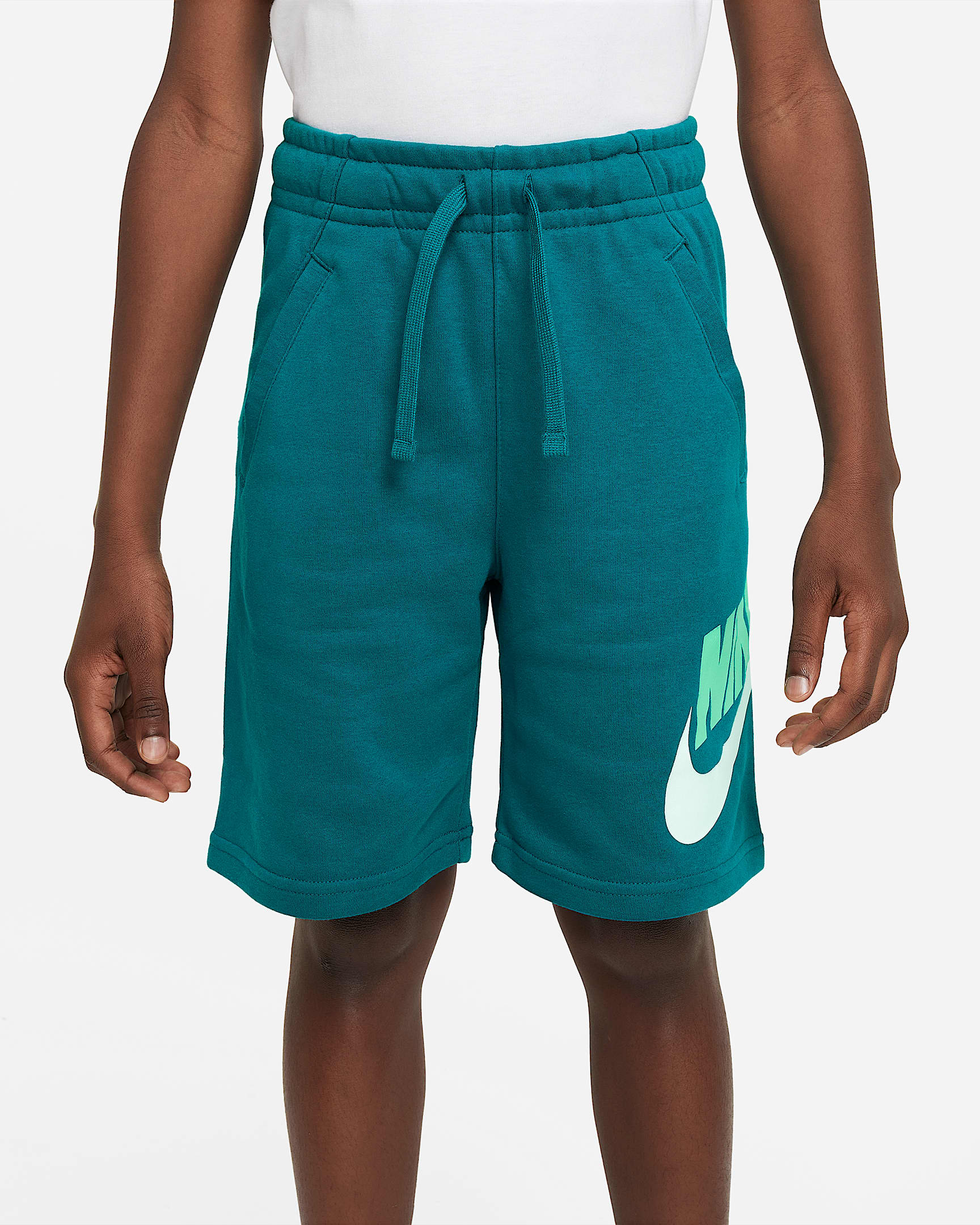 Nike Sportswear Club Fleece Big Kids’ Shorts.