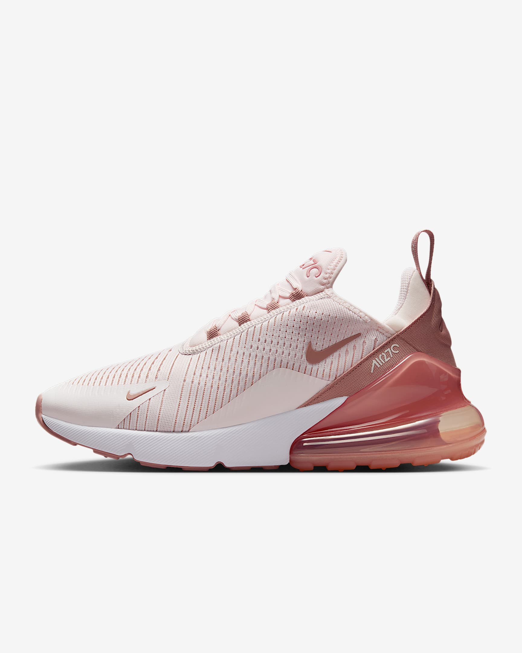 Nike Air Max 270 Women's Shoes - Pomegranate/White/Pearl Pink