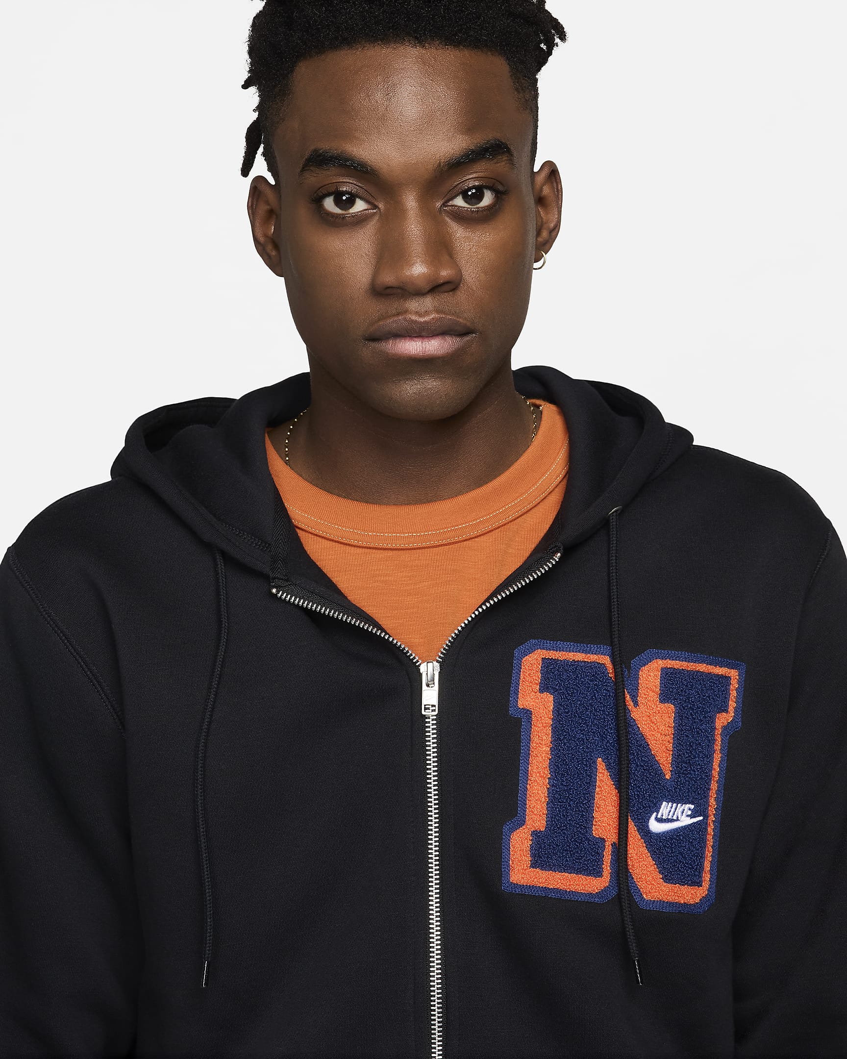 Nike Club Fleece Men's Full-Zip Hoodie. Nike.com