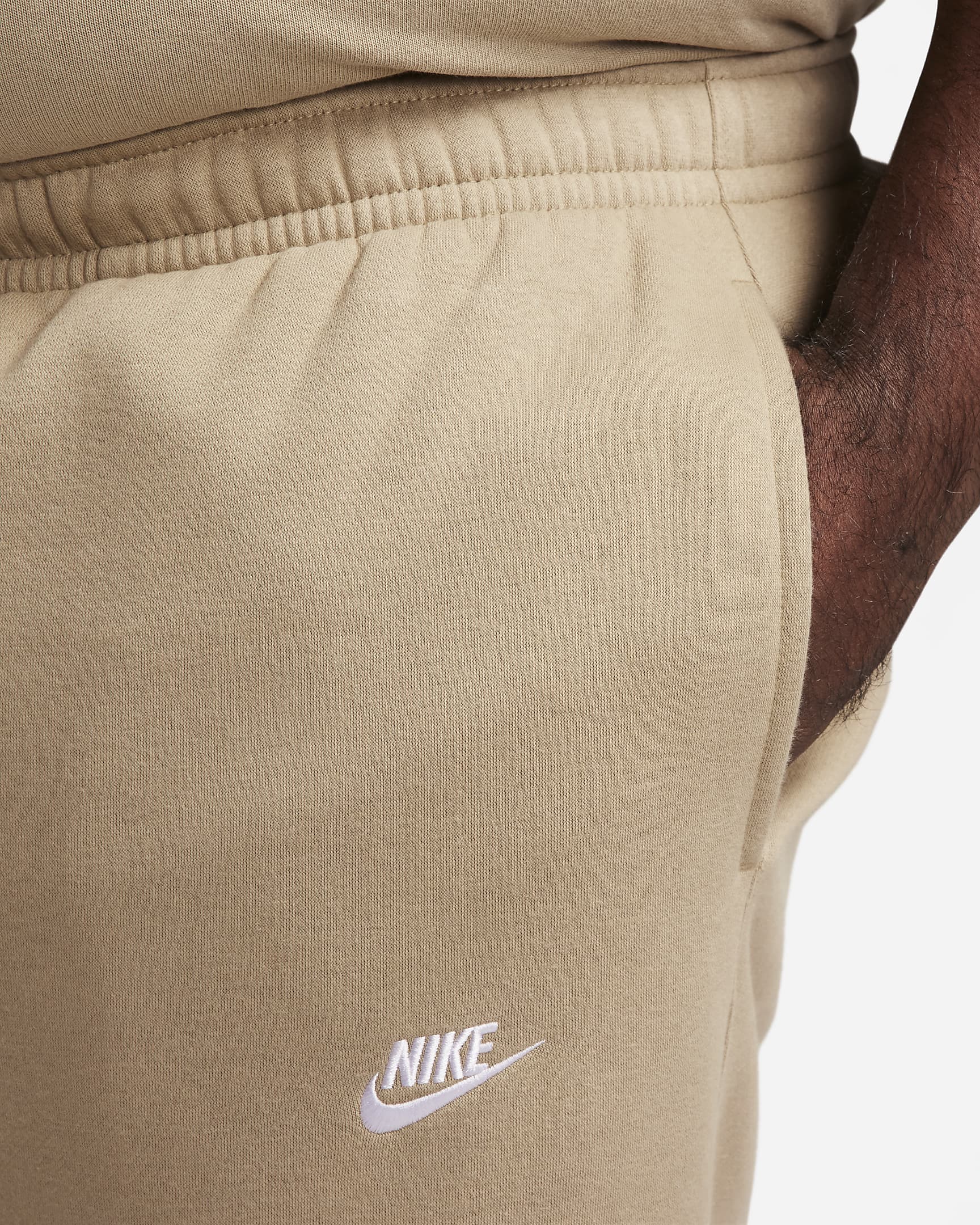 Nike Sportswear Club Fleece Jogginghose - Khaki/Khaki/Weiß