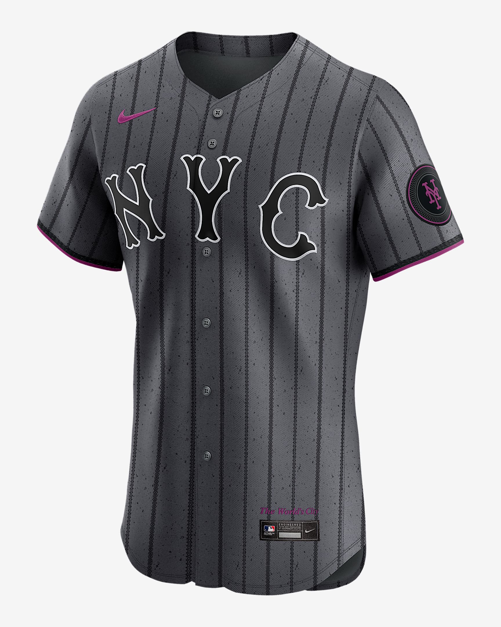 Juan Soto New York Mets Men's Nike Dri-FIT ADV MLB Elite Jersey - Grey