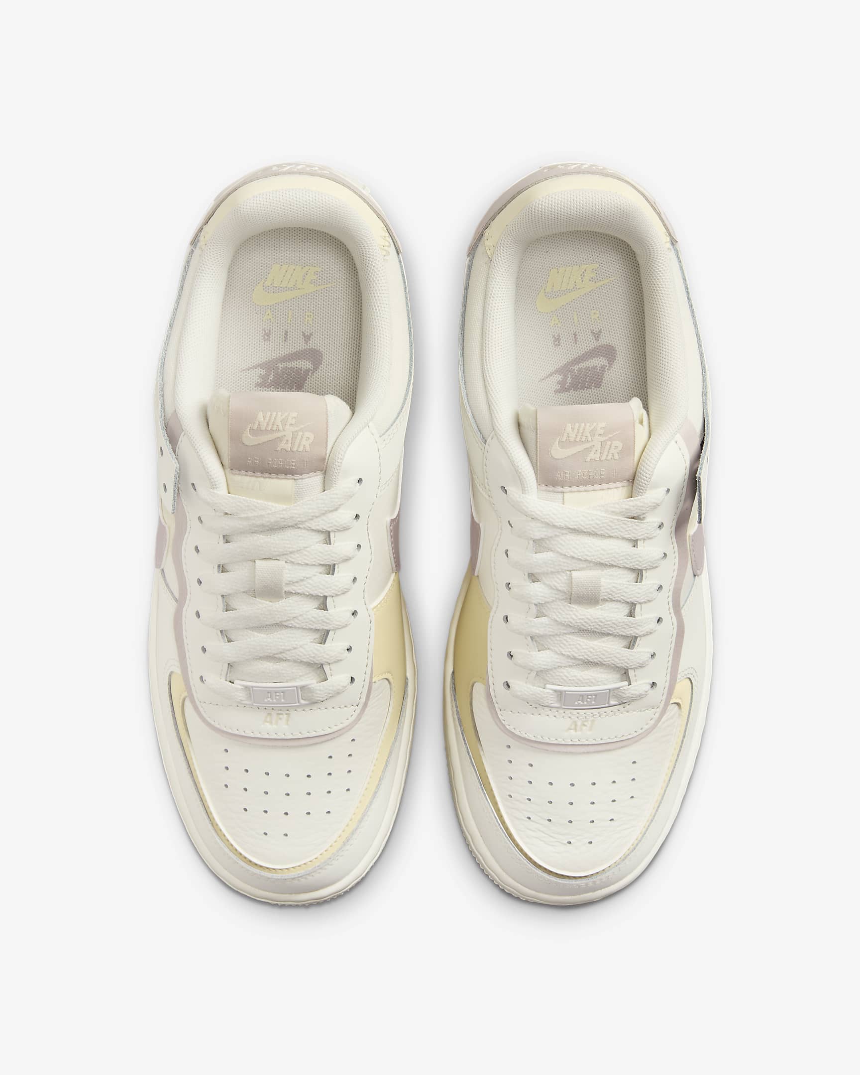 Nike Air Force 1 Shadow Women's Shoes - Sail/Coconut Milk/Platinum Violet