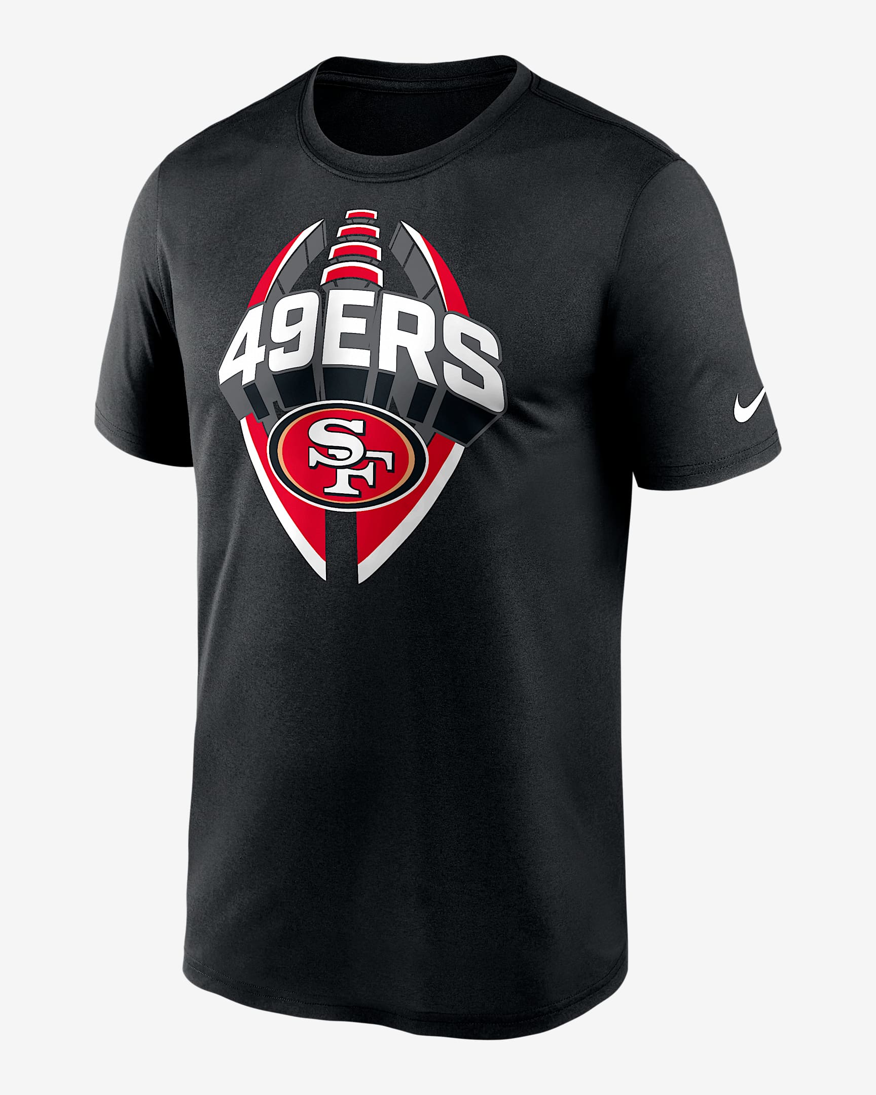 Playera Nike Dri-FIT de la NFL para hombre San Francisco 49ers Legend Icon - Negro