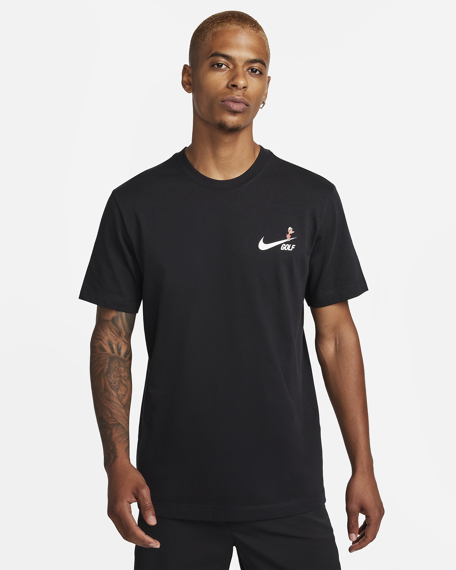 Nike Men's Swoosh Golf T-Shirt. Nike UK