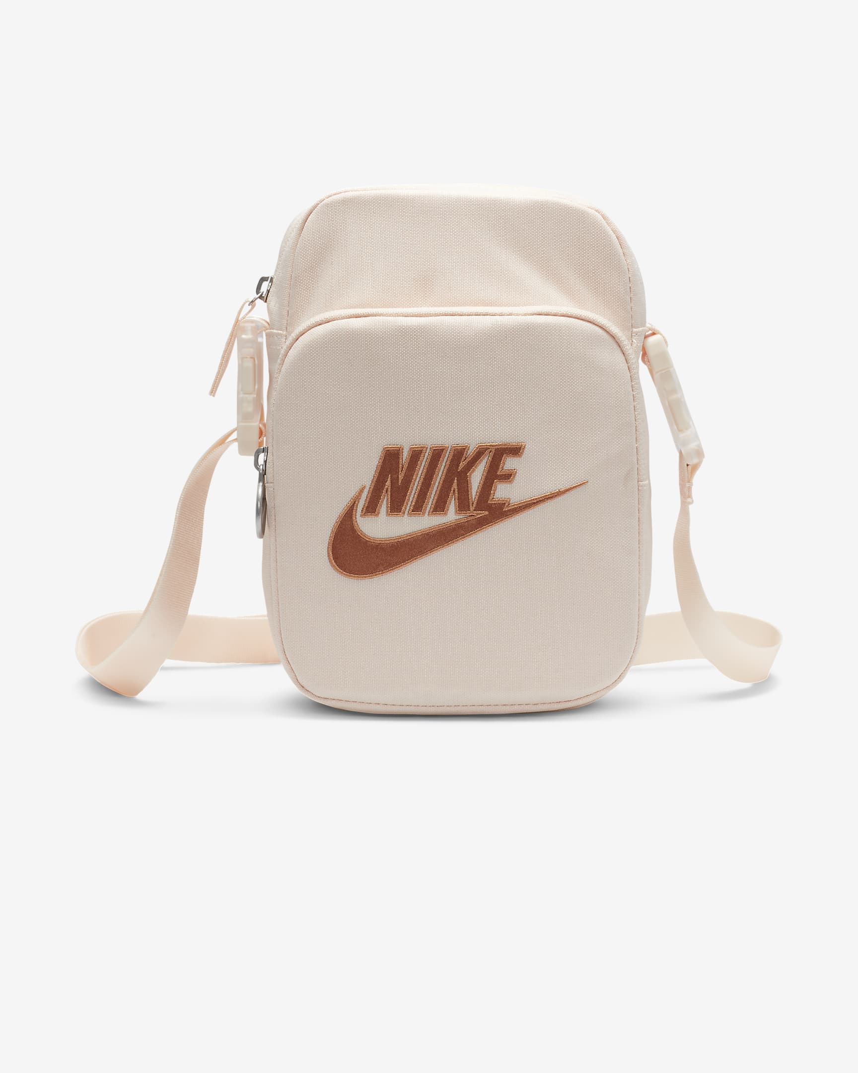 Nike Heritage Cross-Body Bag (4L) - Guava Ice/Guava Ice/Amber Brown