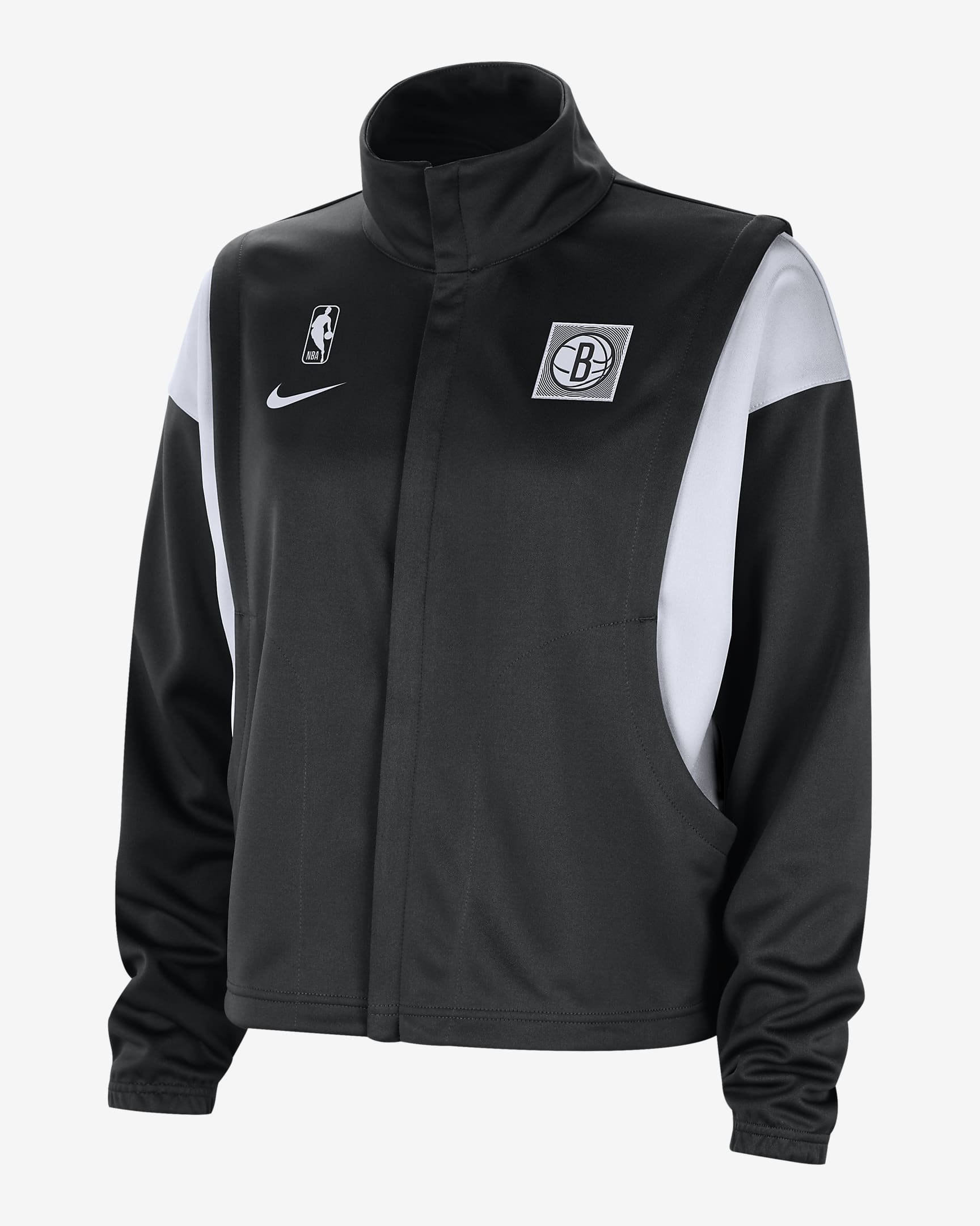 Brooklyn Nets Retro Fly Women's Nike NBA Jacket. Nike NL