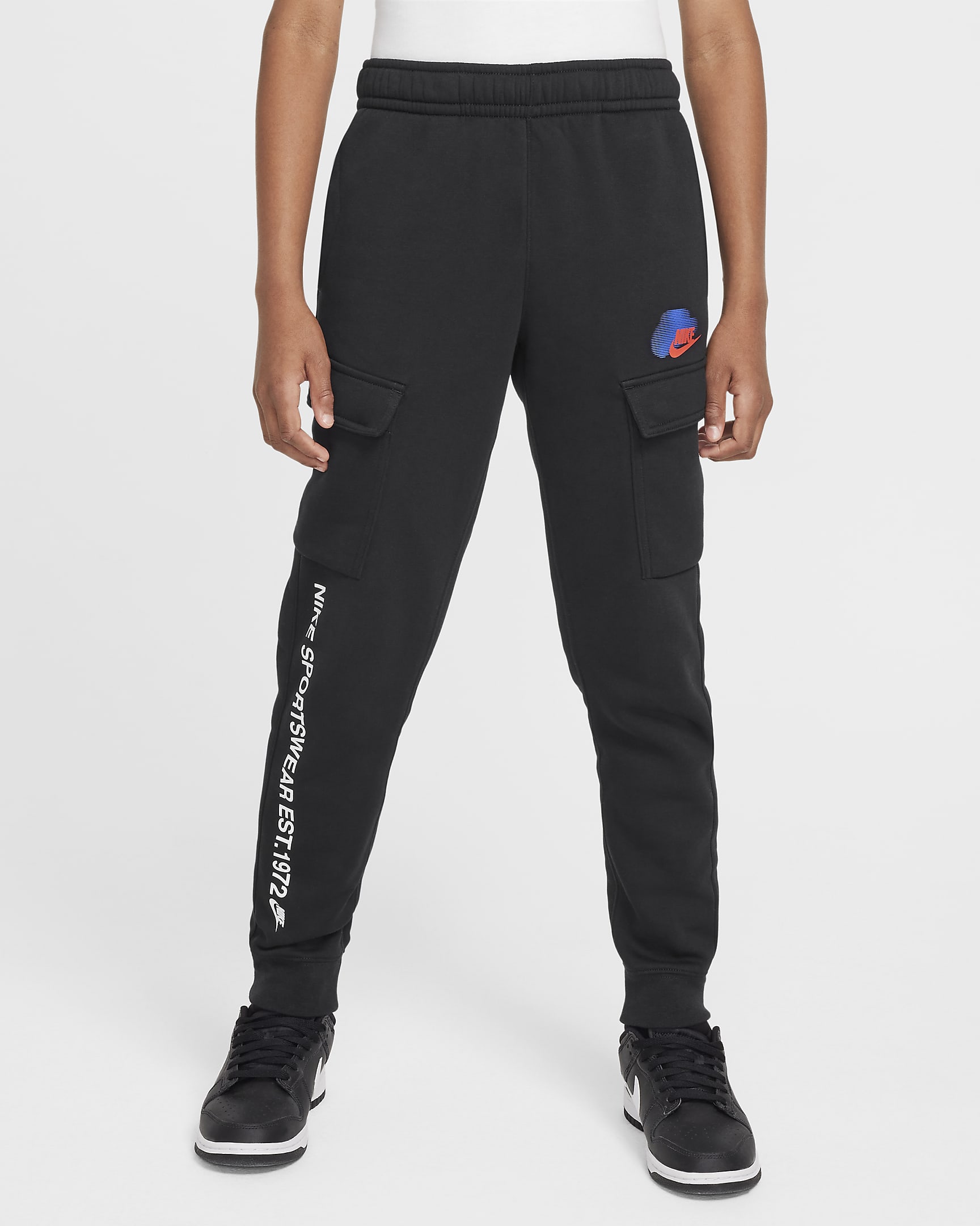 Nike Sportswear Standard Issue Older Kids' (Boys') Cargo Trousers - Black