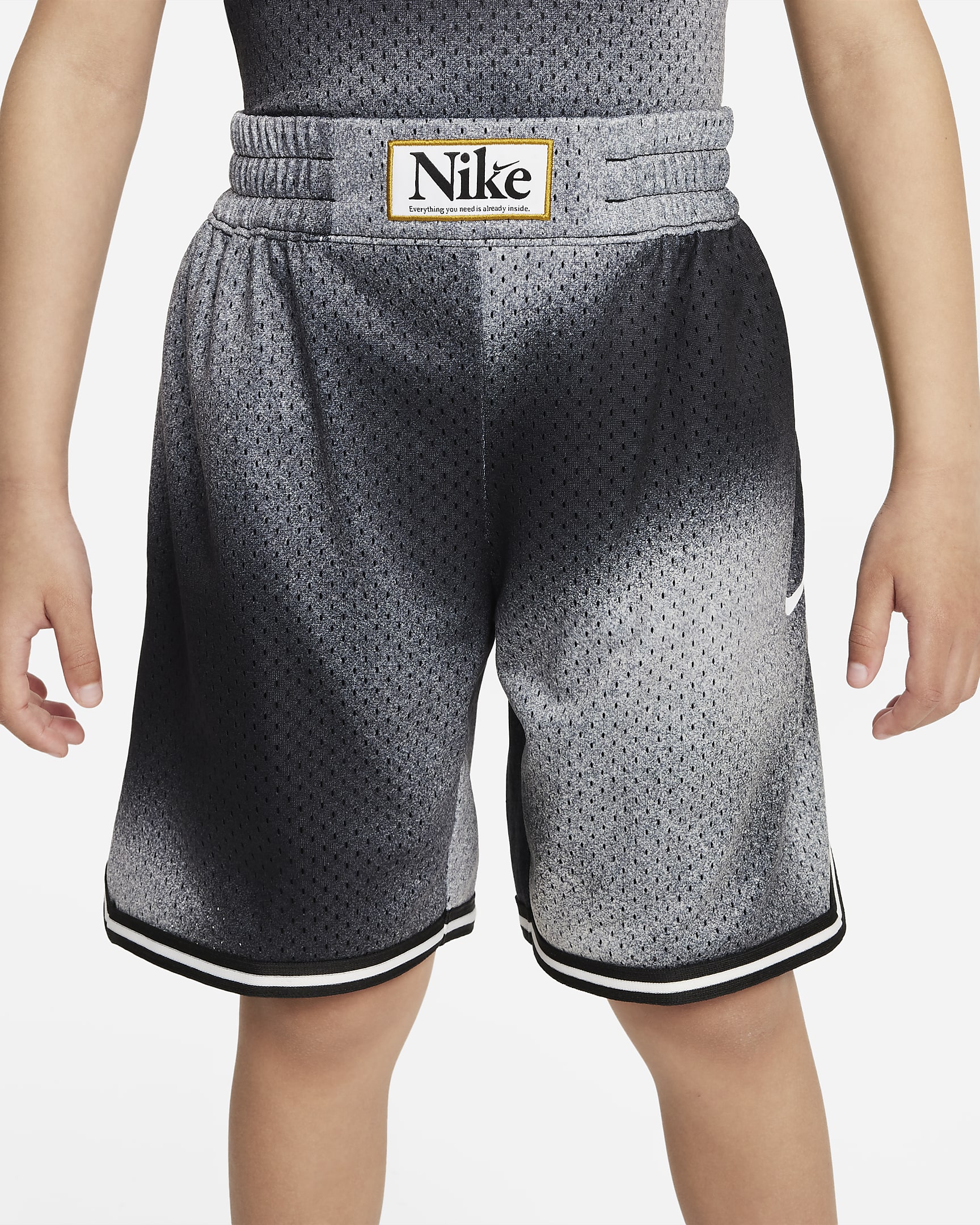 Nike Culture of Basketball Printed Shorts Little Kids Shorts - Black