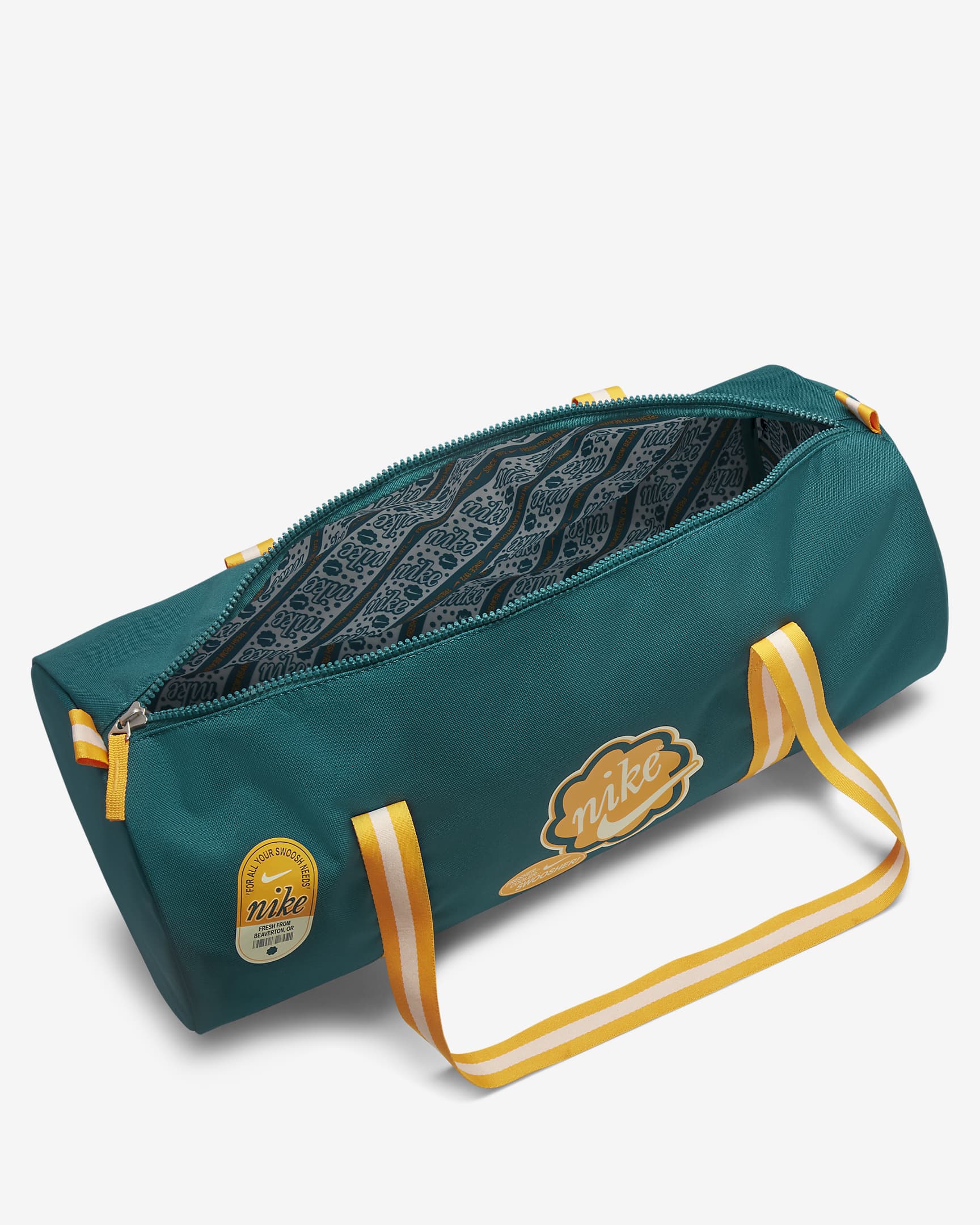 Nike Heritage Duffel Bag (30L) - Geode Teal/Sundial/Sundial