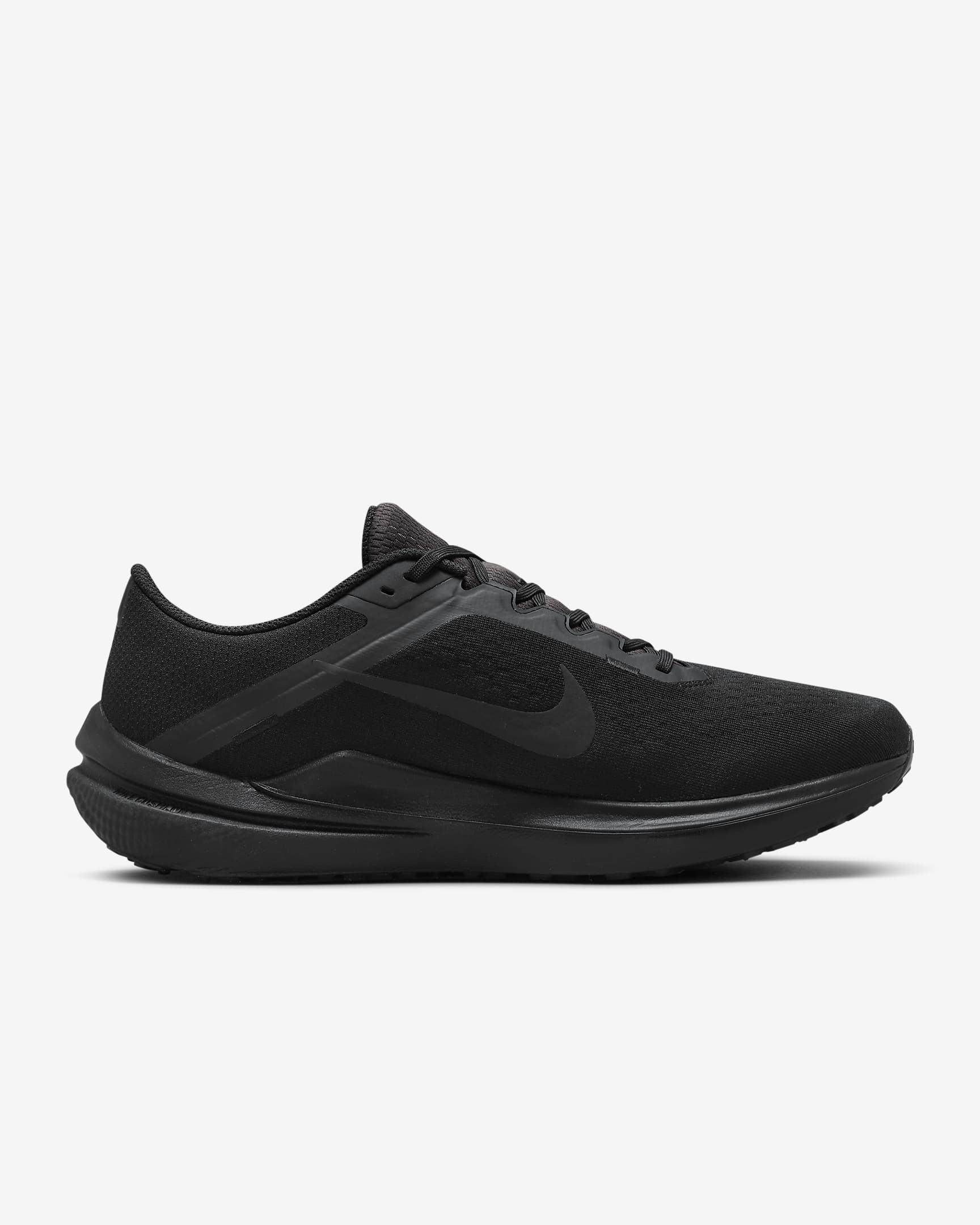 Nike Winflo 10 Men's Road Running Shoes - Black/Black/Anthracite/Black