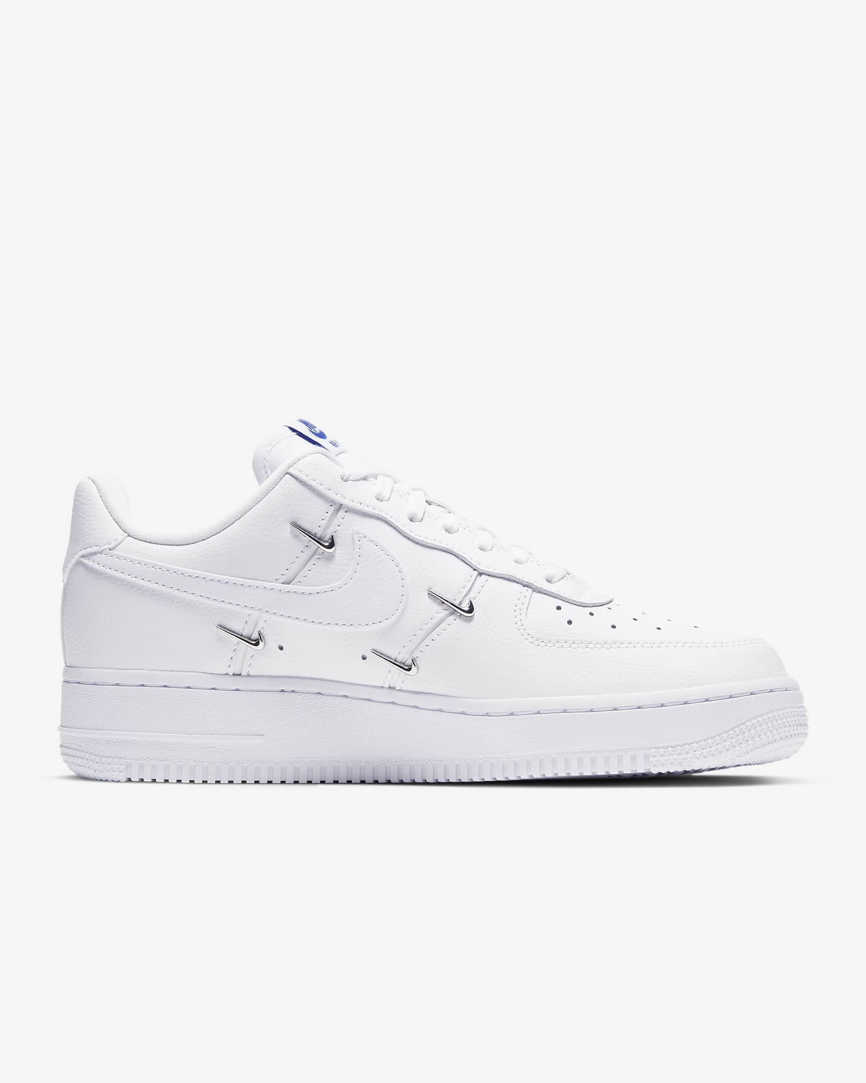 Chaussure Nike Air Force 1 '07 LX pour Femme - Blanc/Hyper Royal/Noir/Blanc