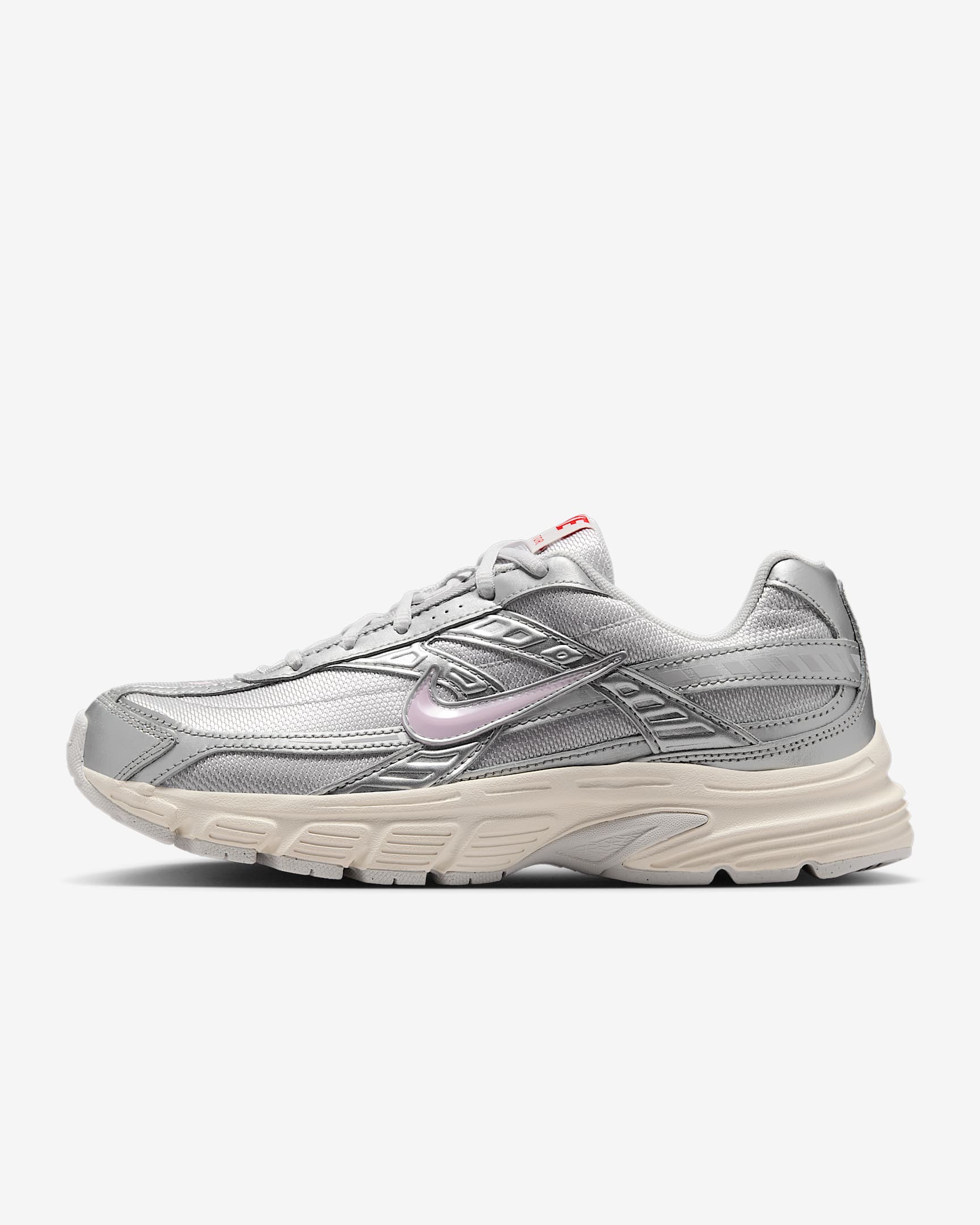 Sko Nike Initiator för kvinnor - Vast Grey/Metallic Silver/Pale Ivory/Pink Foam