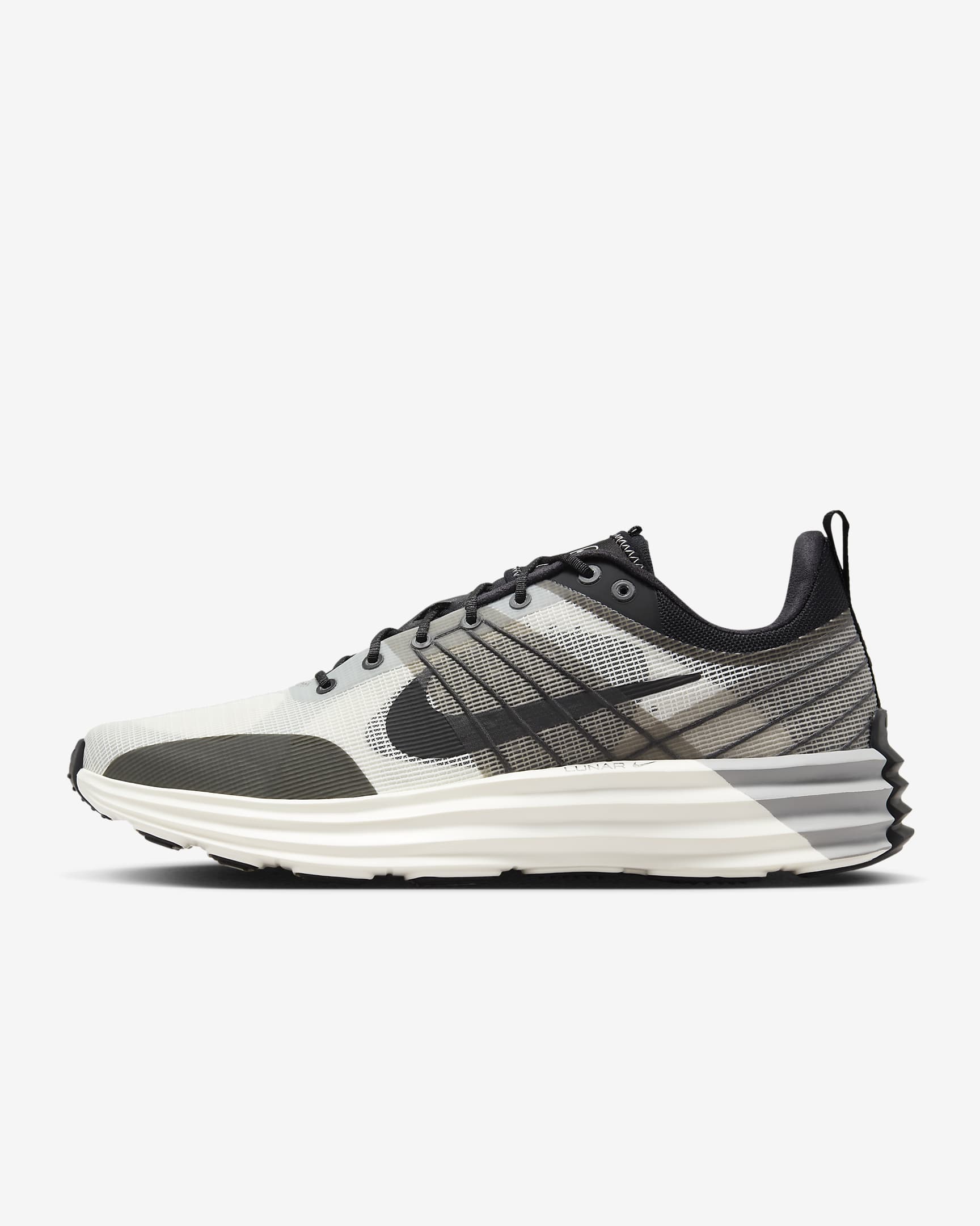 Nike Lunar Roam herenschoenen - Summit White/Light Smoke Grey/Zwart/Zwart