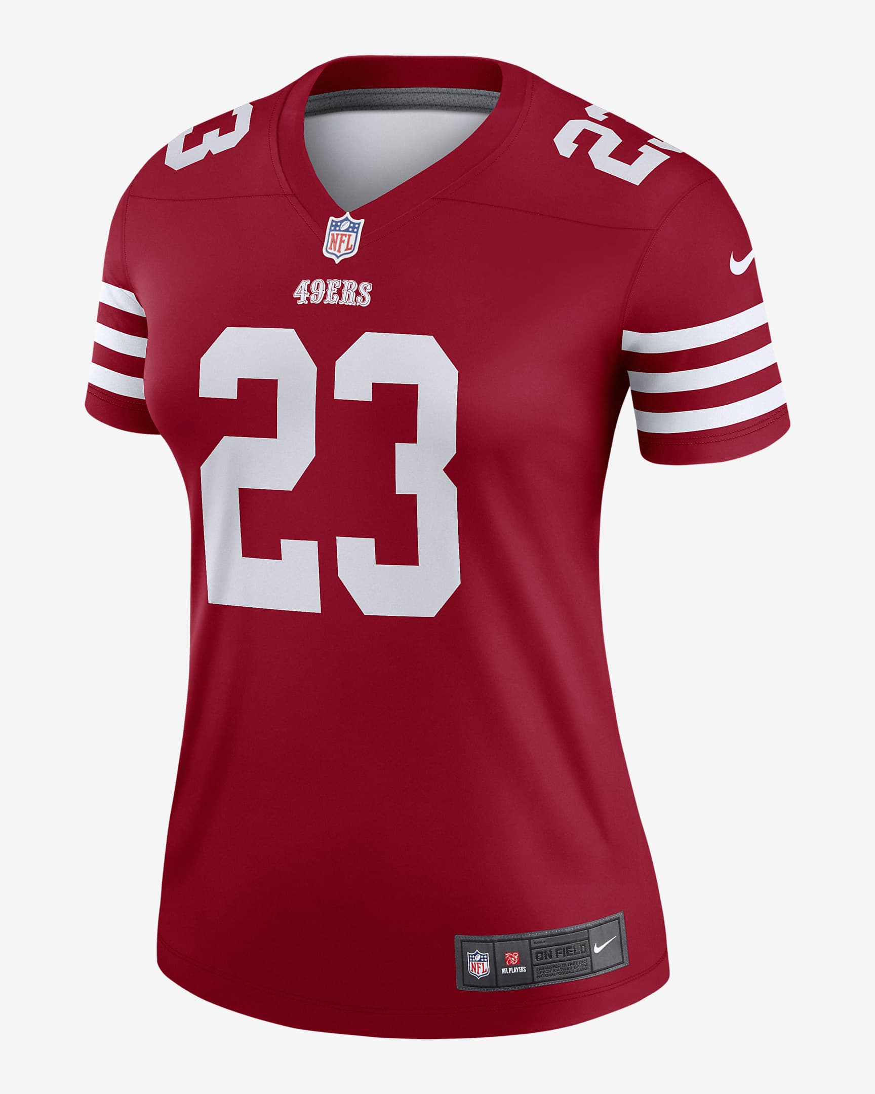 Christian McCaffrey San Francisco 49ers Women's Nike Dri-FIT NFL Legend ...