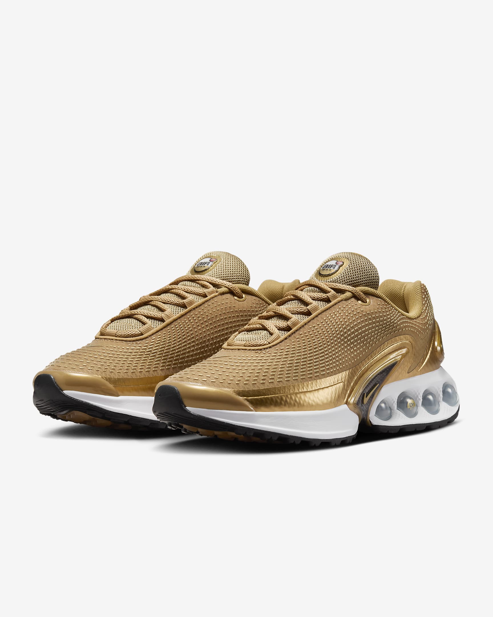 Nike Air Max Dn Premium Women's Shoes - Metallic Gold/Black/White/Metallic Gold