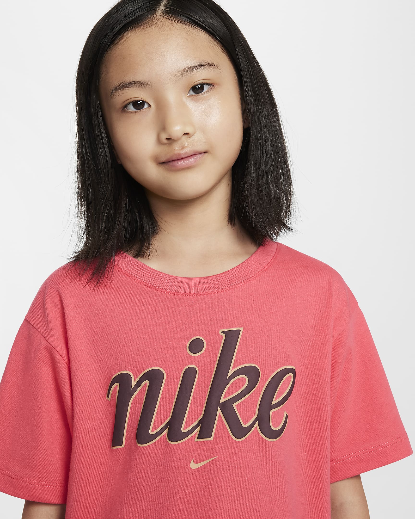 Nike Little Kids' Graphic Star Boxy T-Shirt - Aster Pink