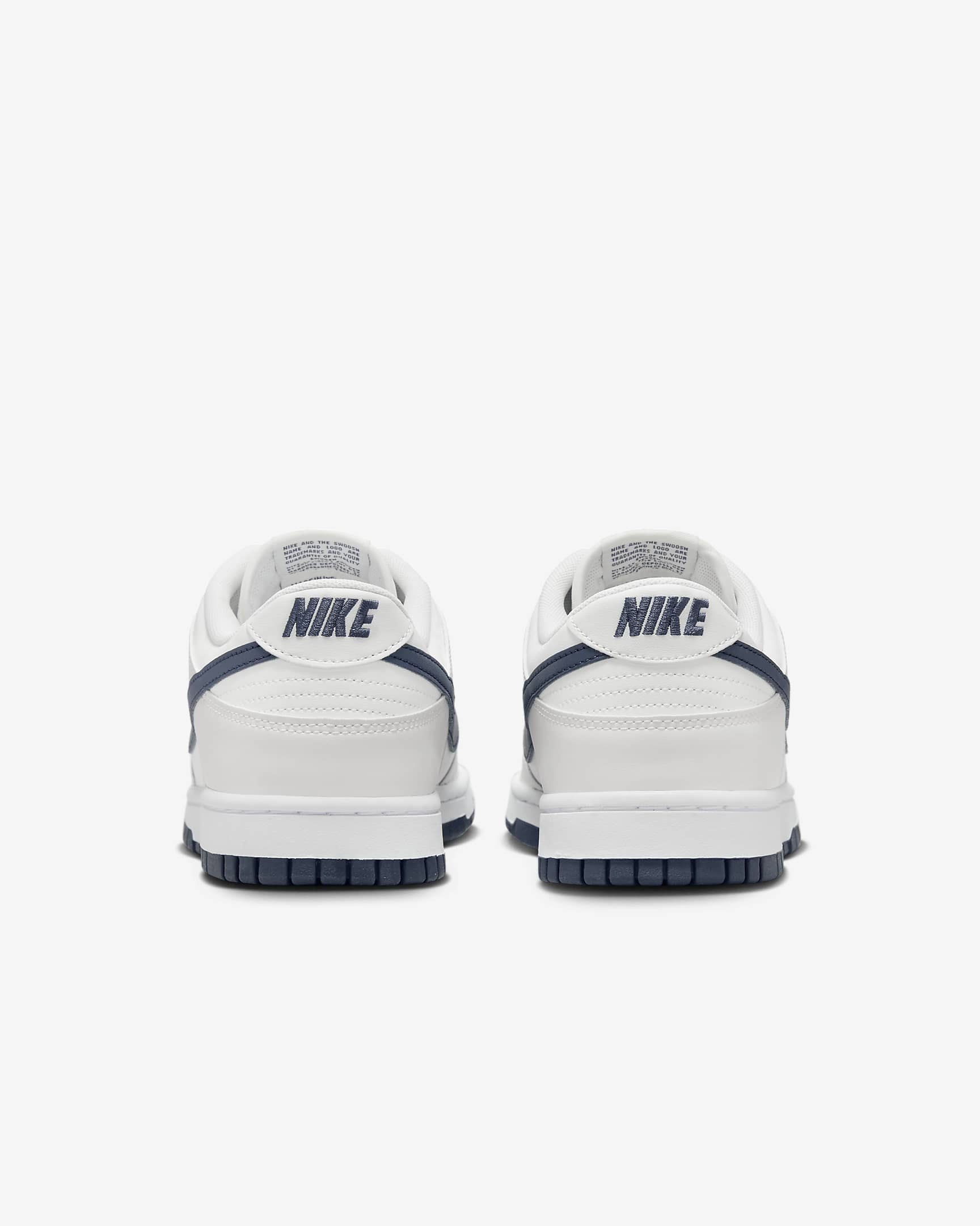 รองเท้าผู้ชาย Nike Dunk Low Retro - Summit White/Platinum Tint/ขาว/Midnight Navy