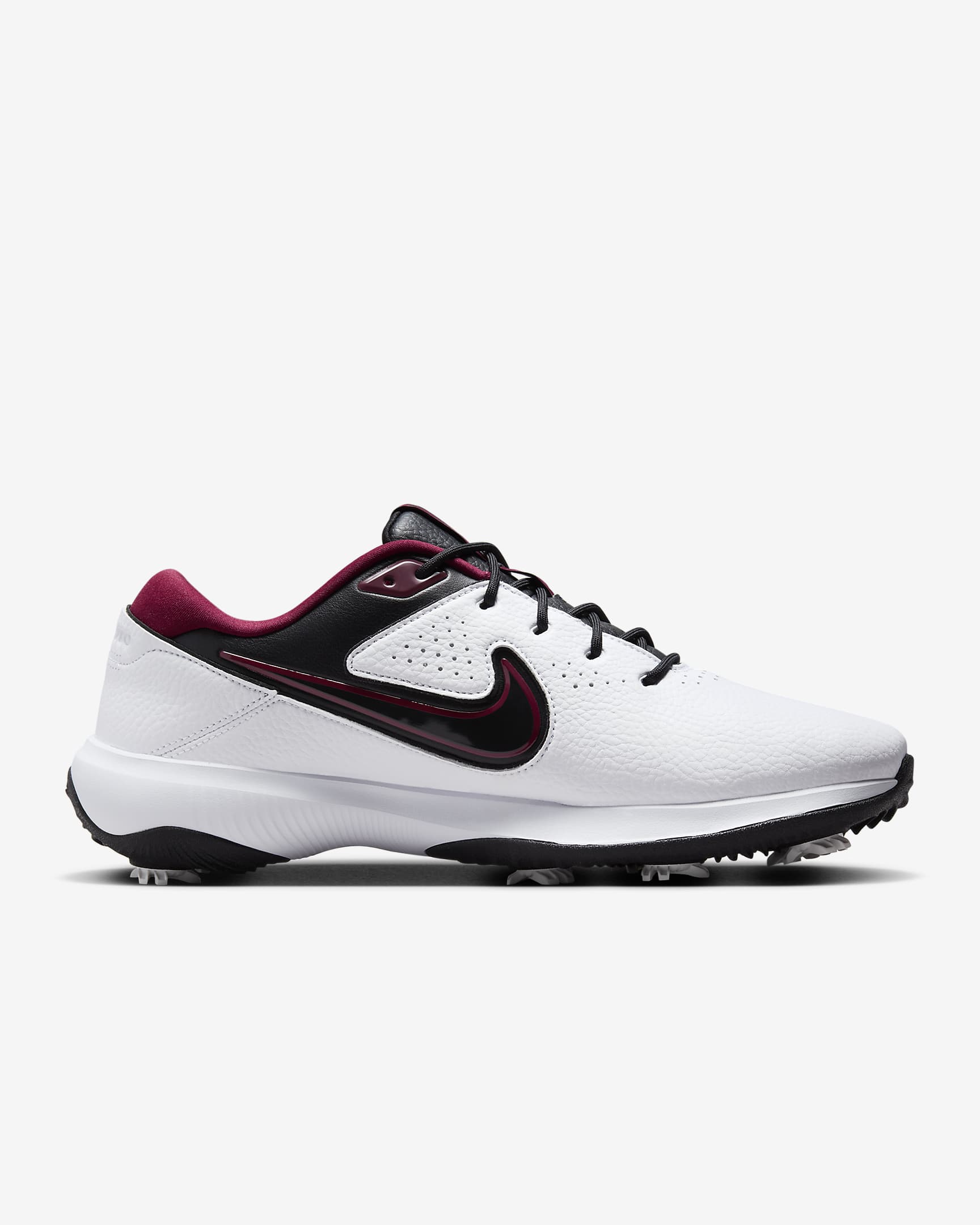 Tenis de golf para hombre (anchos) Nike Victory Pro 3 - Blanco/Negro/Relámpago/Rojo team