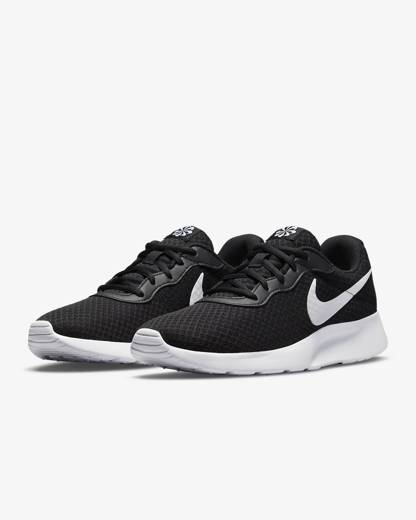 Nike Tanjun Women's Shoes - Black/Barely Volt/Black/White