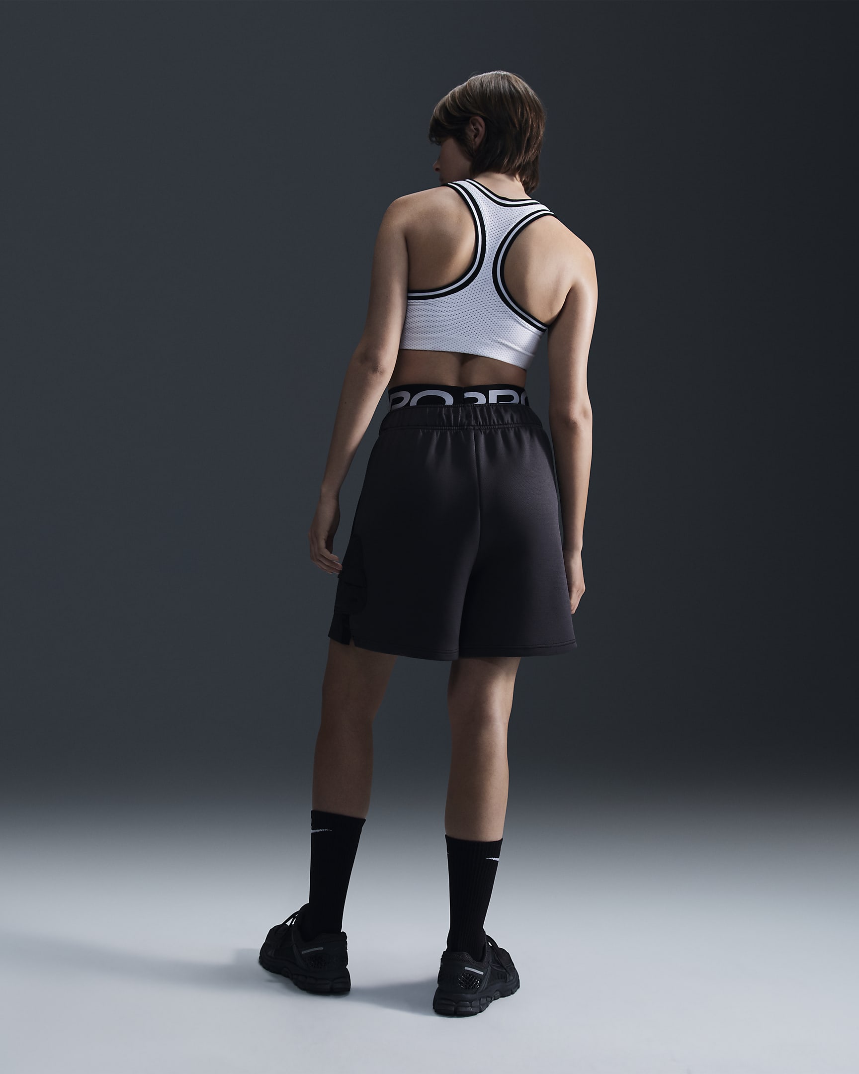 Sabrina Basketball Shorts - Black/Anthracite/Summit White