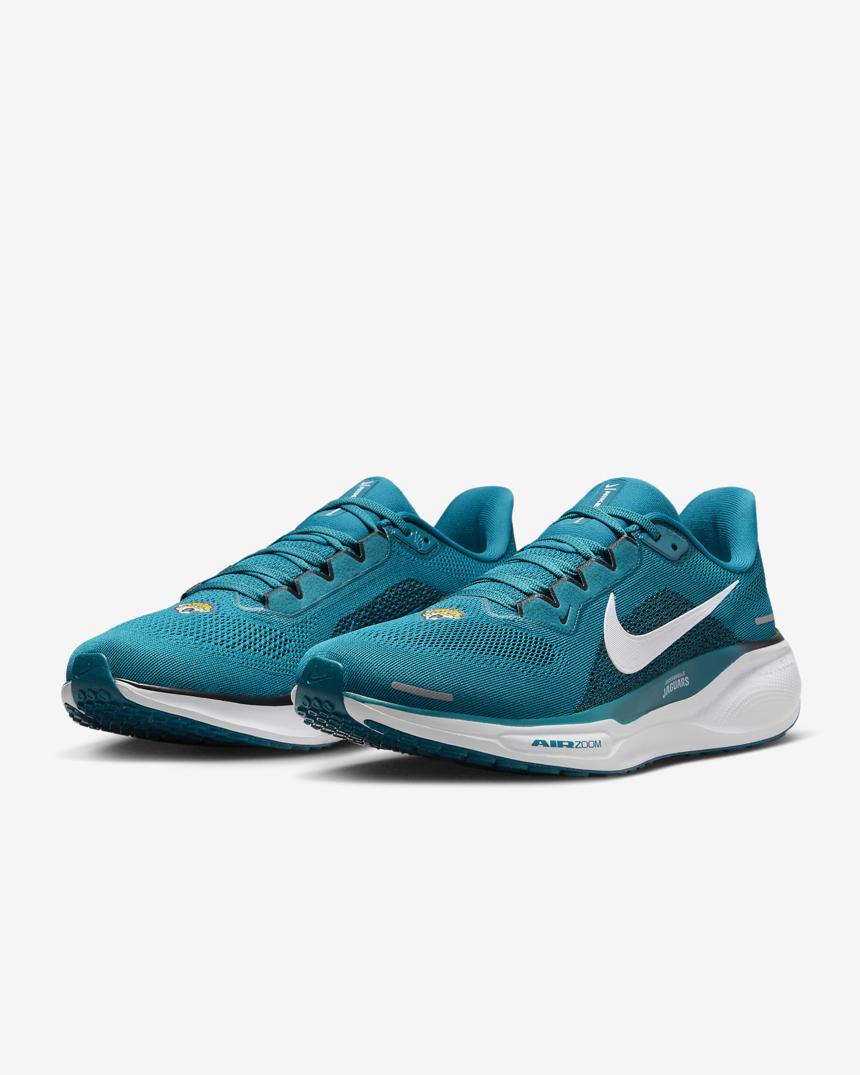 Tenis de correr en pavimento para hombre Nike Pegasus 41 NFL Jacksonville Jaguars - Viento/Blanco/Negro/Blanco