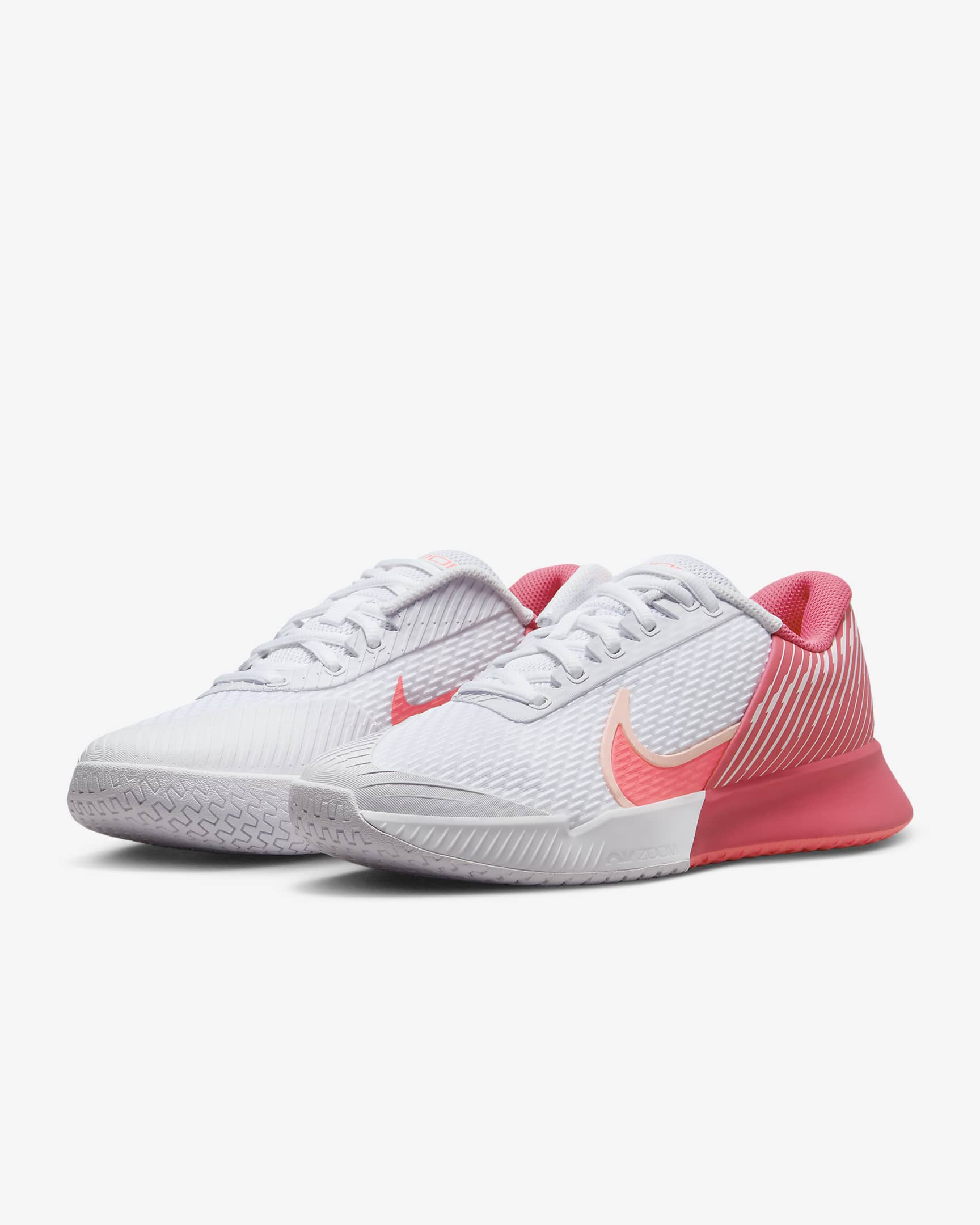 Scarpa da tennis per campi in cemento NikeCourt Air Zoom Vapor Pro 2 – Donna - Bianco/Aster Pink/Crimson Tint/Hot Punch