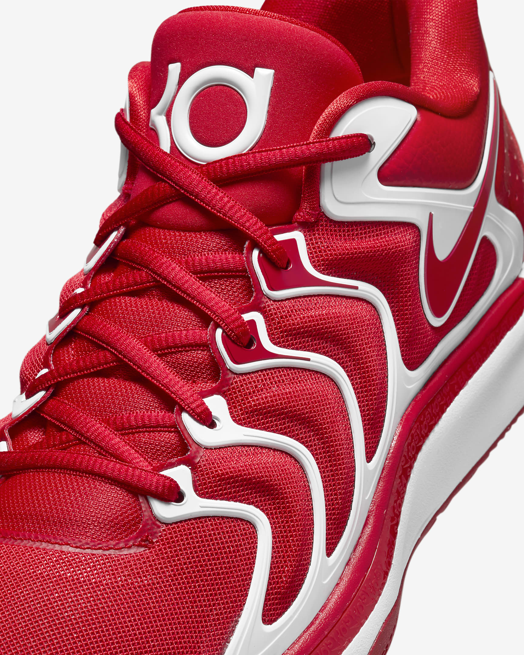 KD17 (Team Bank) Basketball Shoes - University Red/White/University Red