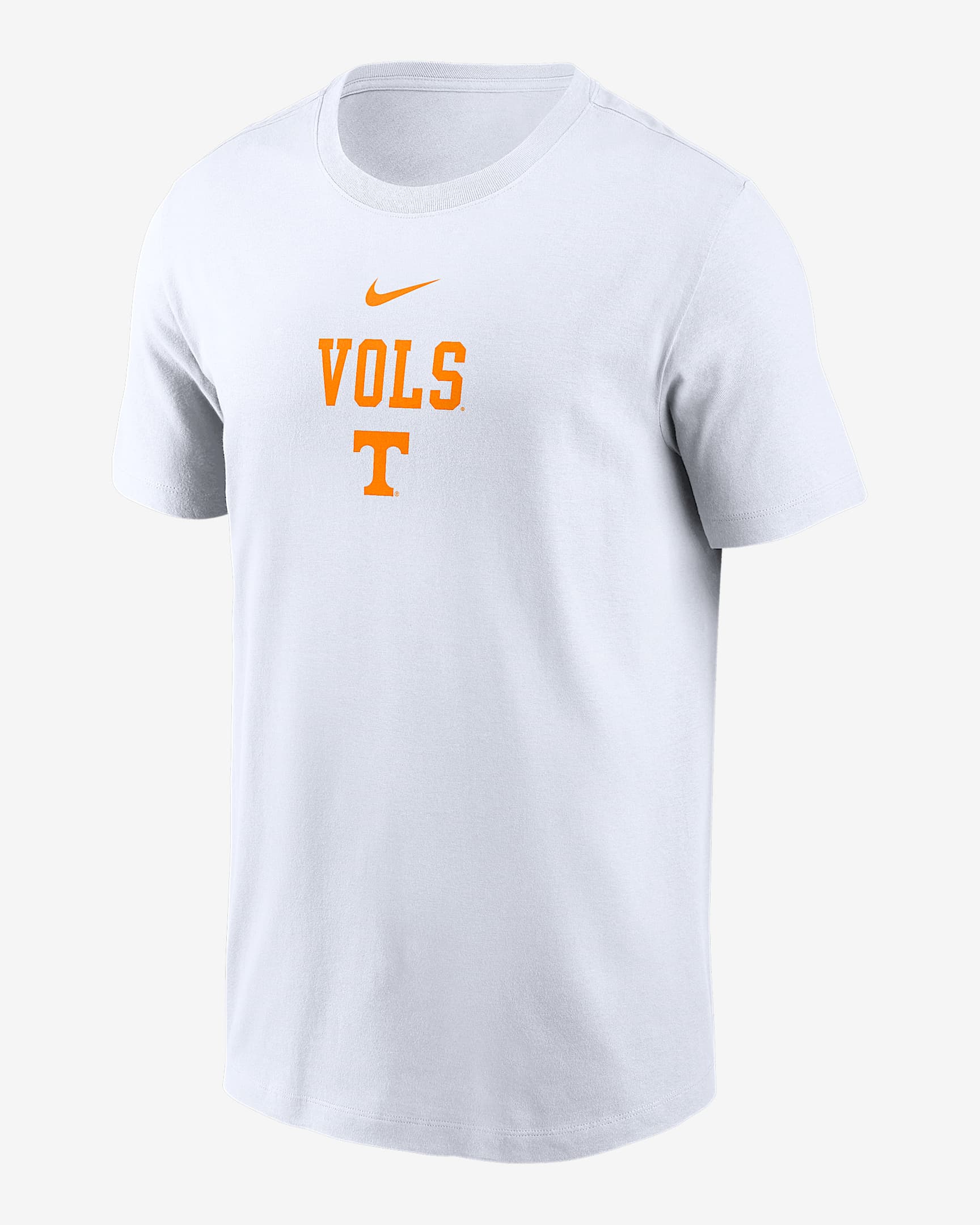 Tennessee 2-Hit Stacked Men's Nike College T-Shirt - White