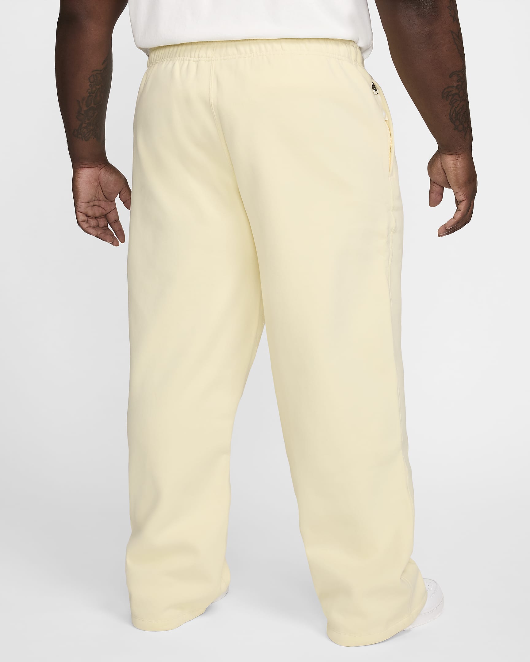 mens nike sweatpants open hem