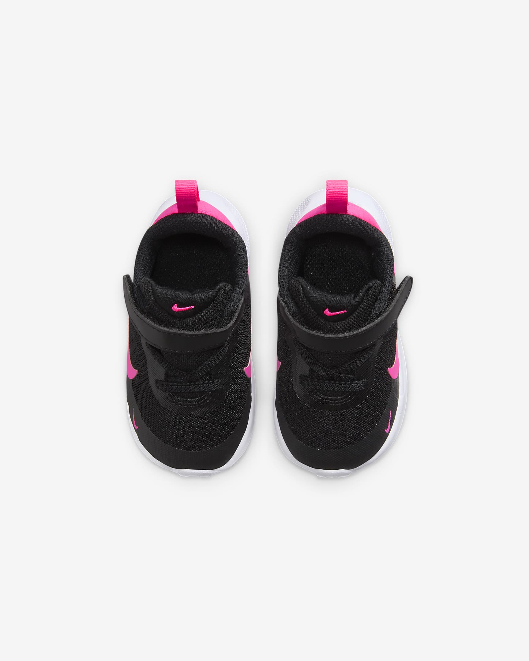 Nike Revolution 7 Schuh für Babys und Kleinkinder - Schwarz/Weiß/Hyper Pink