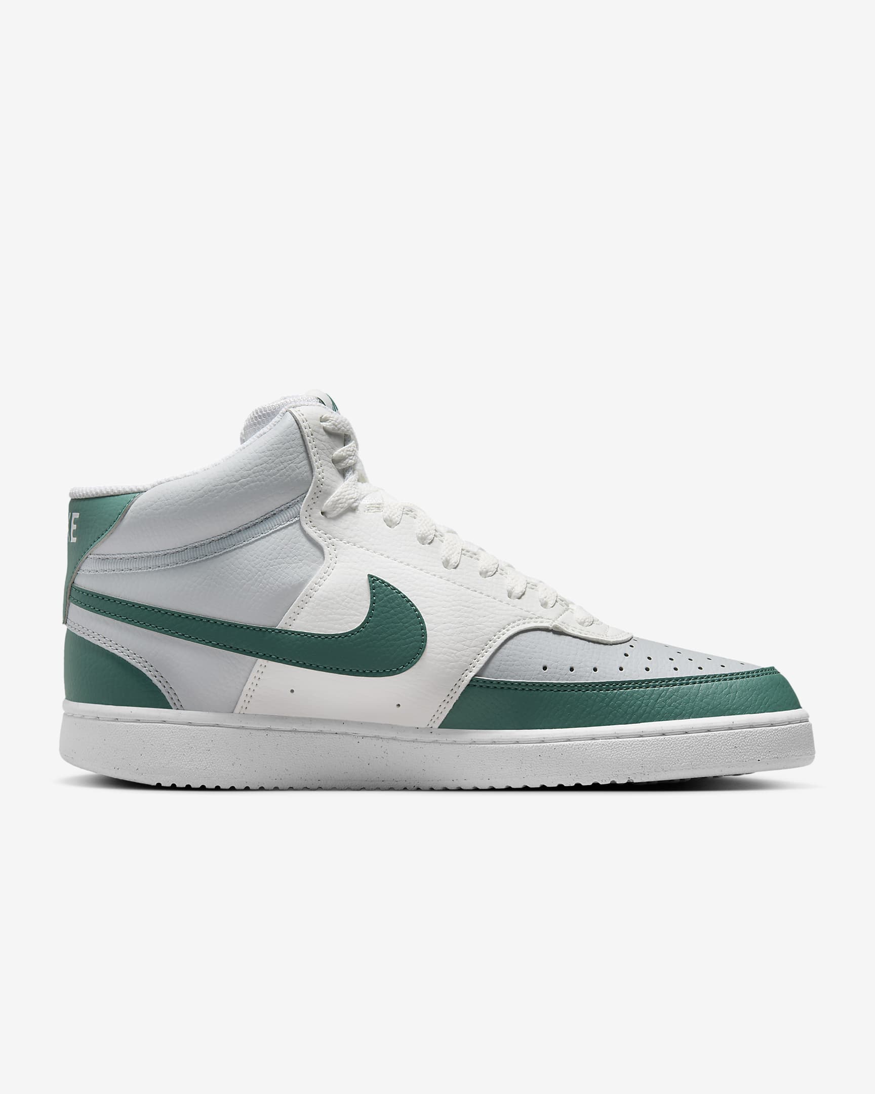 Nike Court Vision Mid Next Nature Men's Shoes - Summit White/Pure Platinum/White/Bicoastal