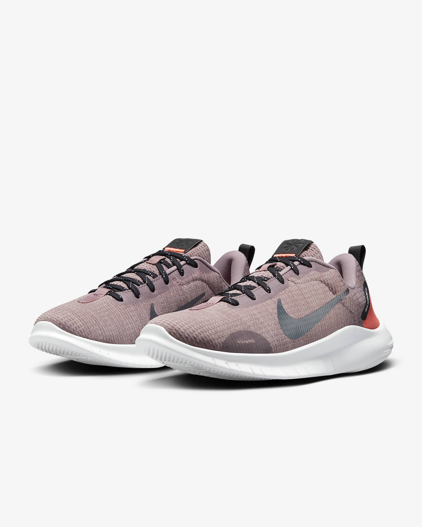 Nike Flex Experience Run 12 Women's Road Running Shoes - Light Violet Ore/Platinum Violet/Light Wild Mango/Metallic Cool Grey