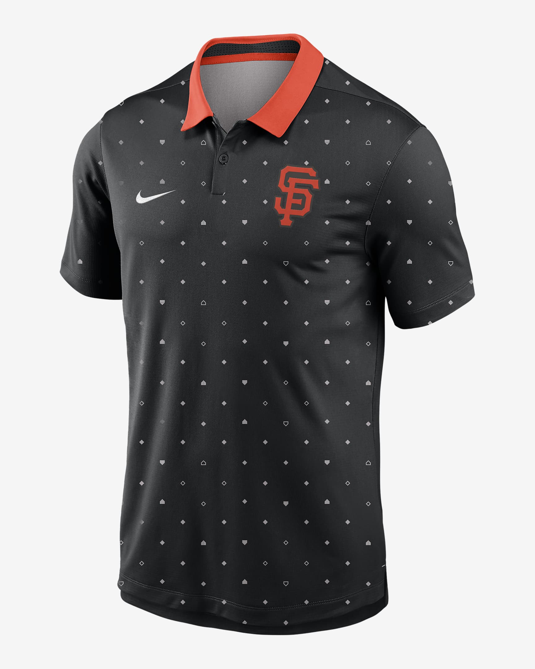 San Francisco Giants Legacy Icon Vapor Men's Nike Dri-FIT MLB Polo - Black