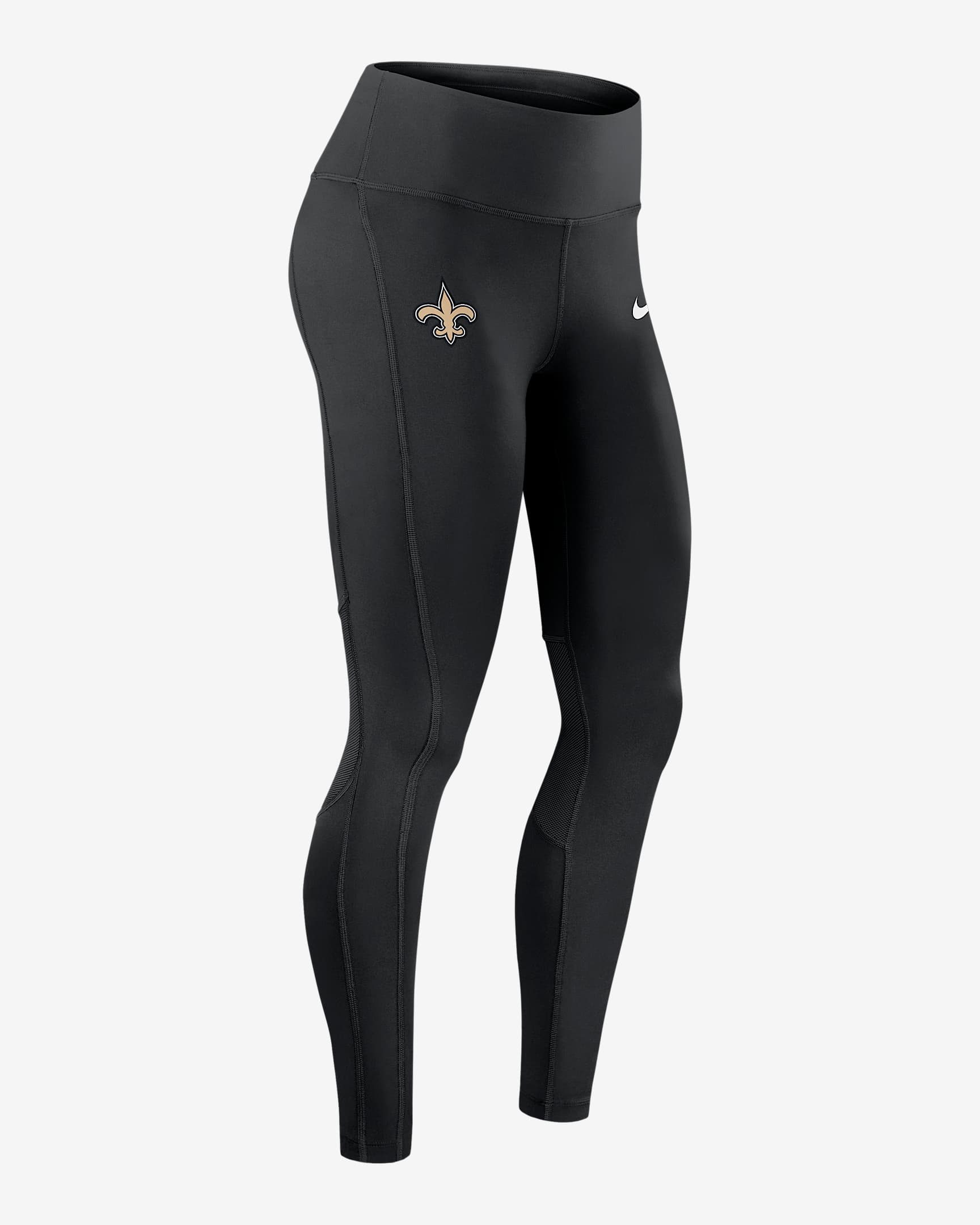 New Orleans Saints Epic Fast Women's Nike Dri-FIT NFL Leggings - Black