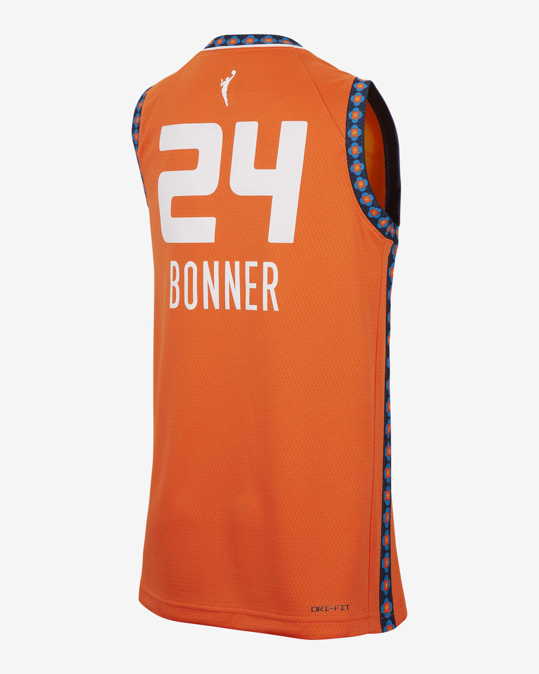 DeWanna Bonner Connecticut Sun 2024 Explorer Edition Big Kids' Nike Dri-FIT WNBA Swingman Jersey - Brilliant Orange