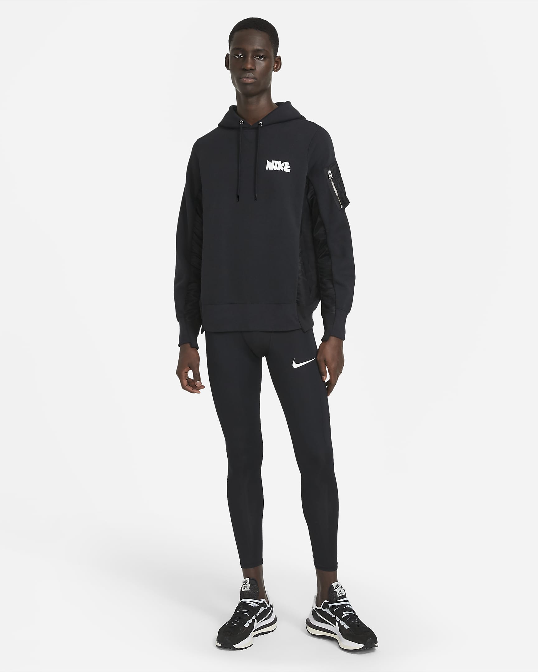 Nike x sacai Hoodie - Black