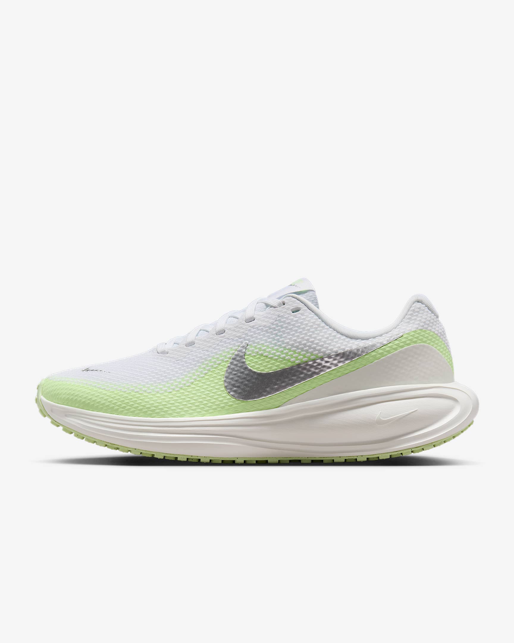 Scarpa da running su strada Nike Revolution 8 – Donna - Bianco/Barely Volt/Volt/Argento metallizzato